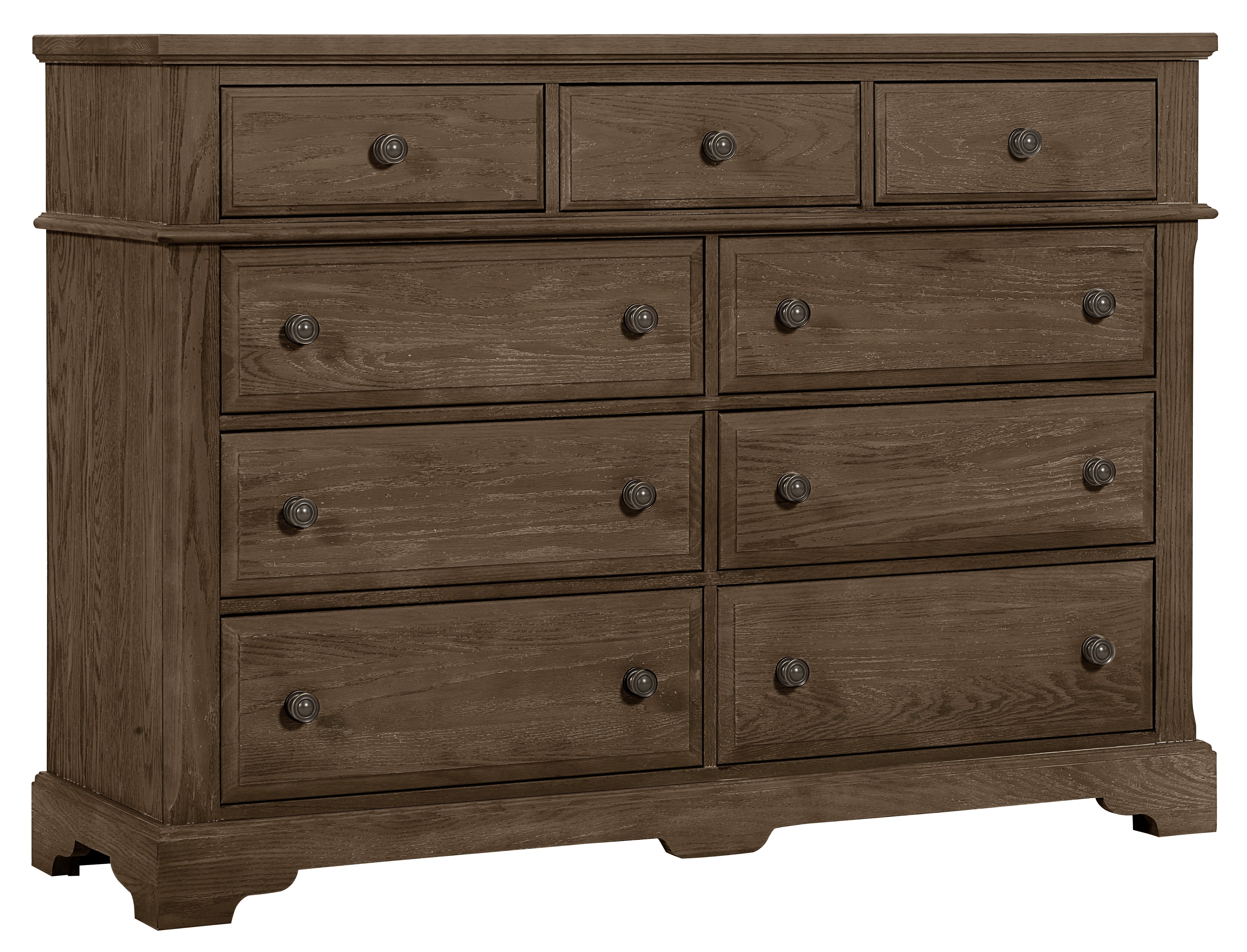heritage-bureau-9-drawer-in-cobblestone-oak