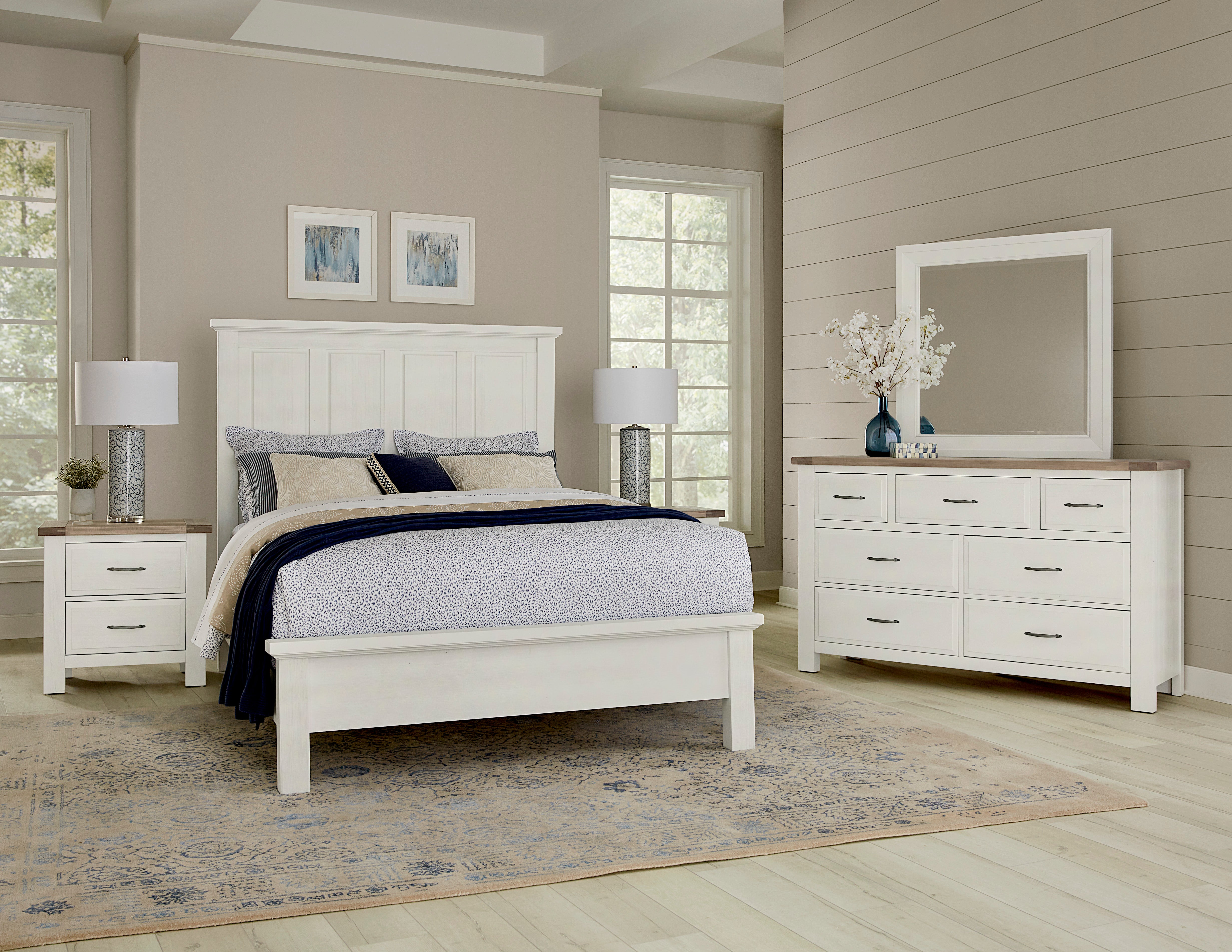 Artisan & Post Maple Road-Two Tone Landscape Mirror in Two Tone
