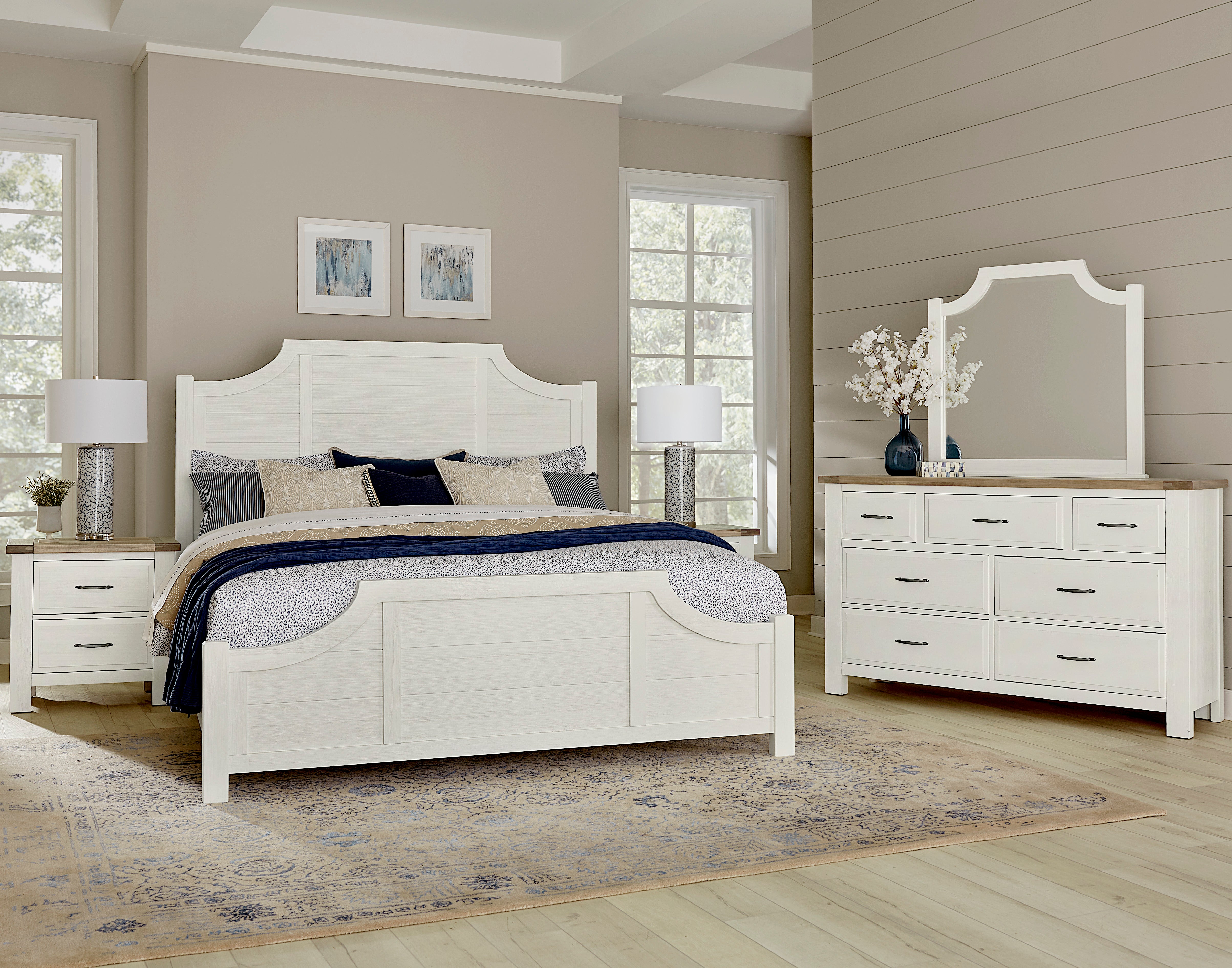 Artisan & Post Maple Road-Two Tone Scalloped Bed