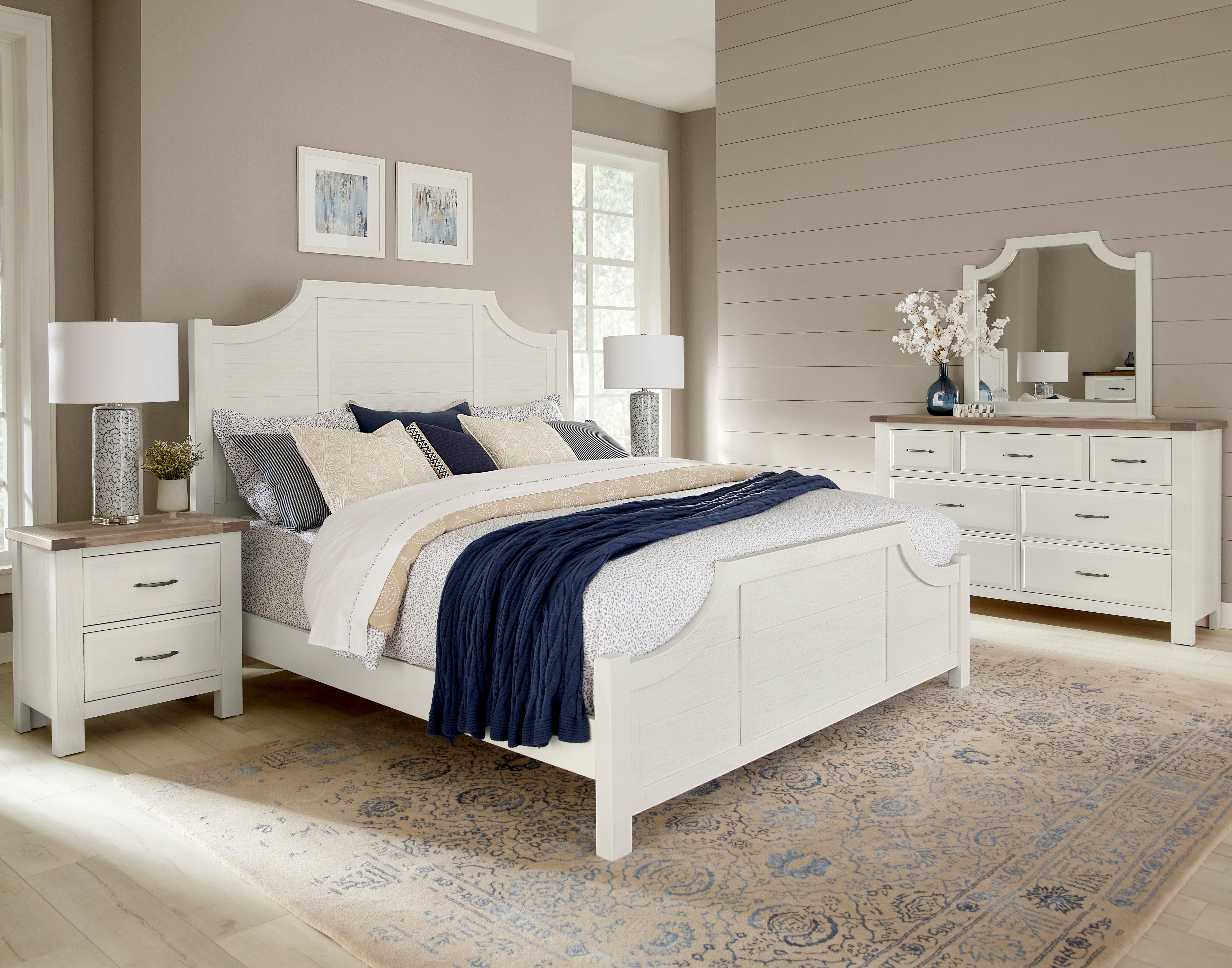 Artisan & Post Maple Road-Two Tone Scalloped Bed