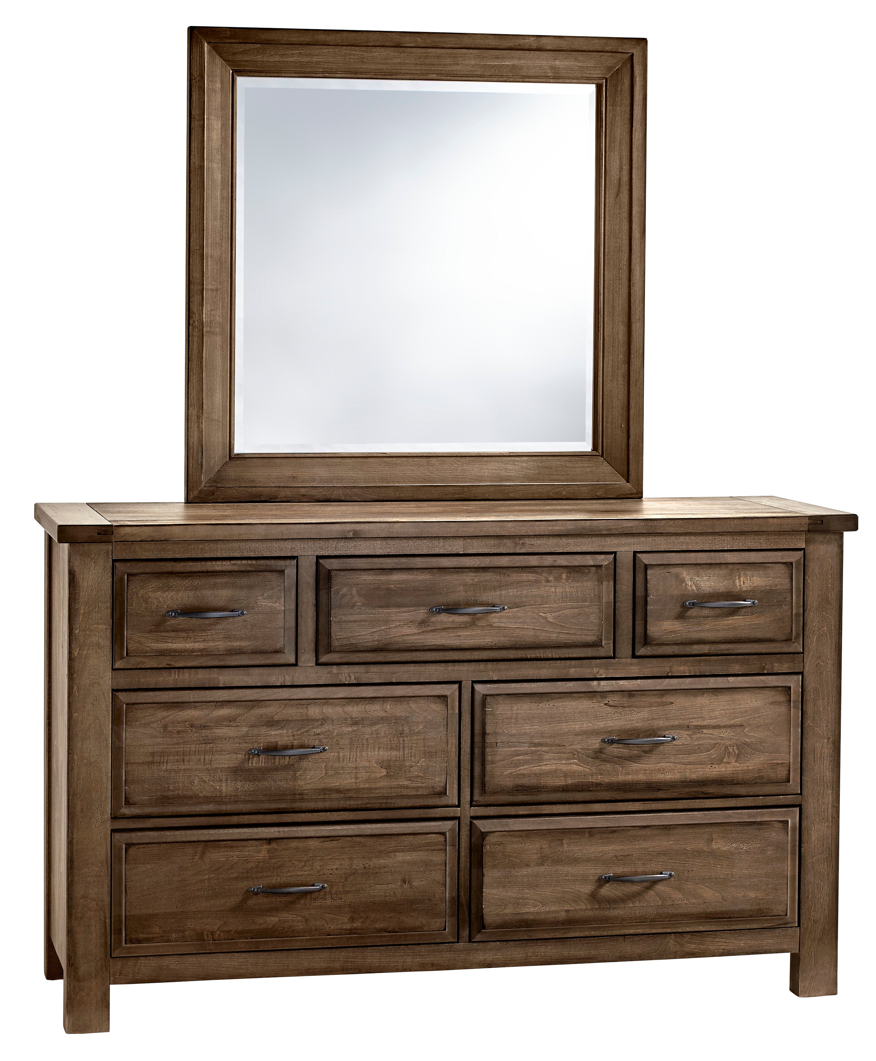 Artisan & Post Maple Road Triple Dresser - 7 Drawer in Maple Syrup