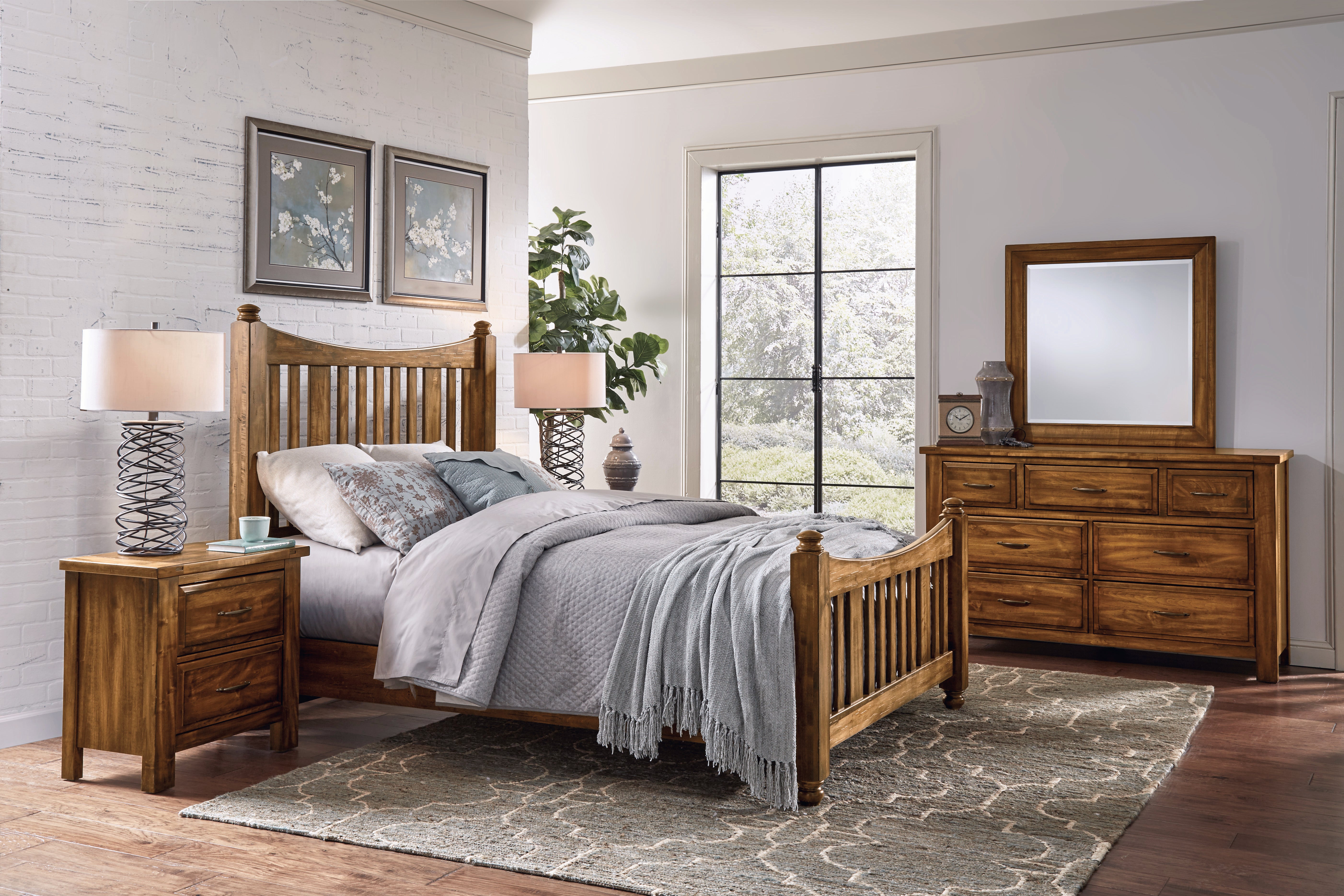 Artisan & Post Maple Road Slat Poster Bed