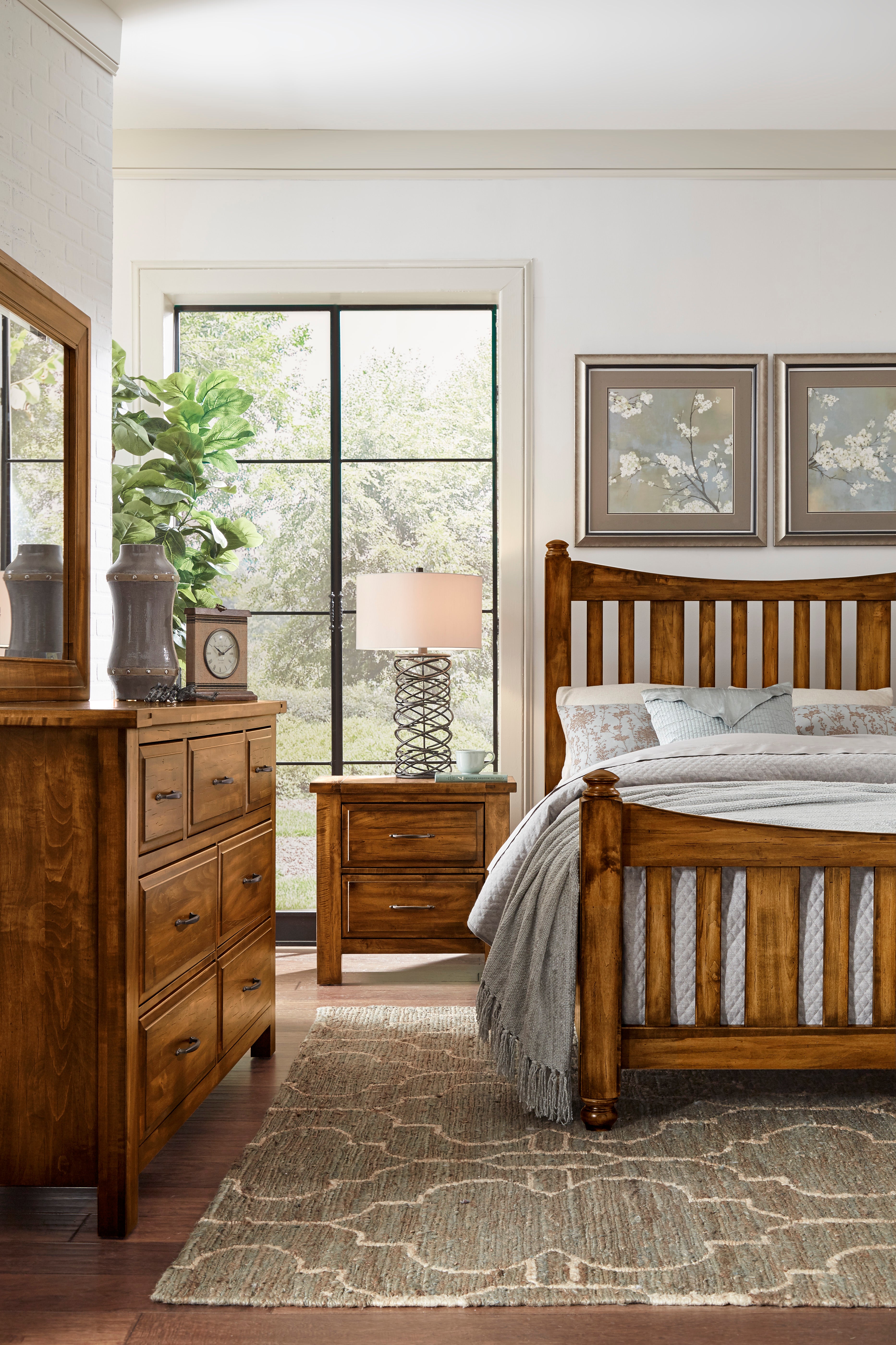 Artisan & Post Maple Road Slat Poster Bed