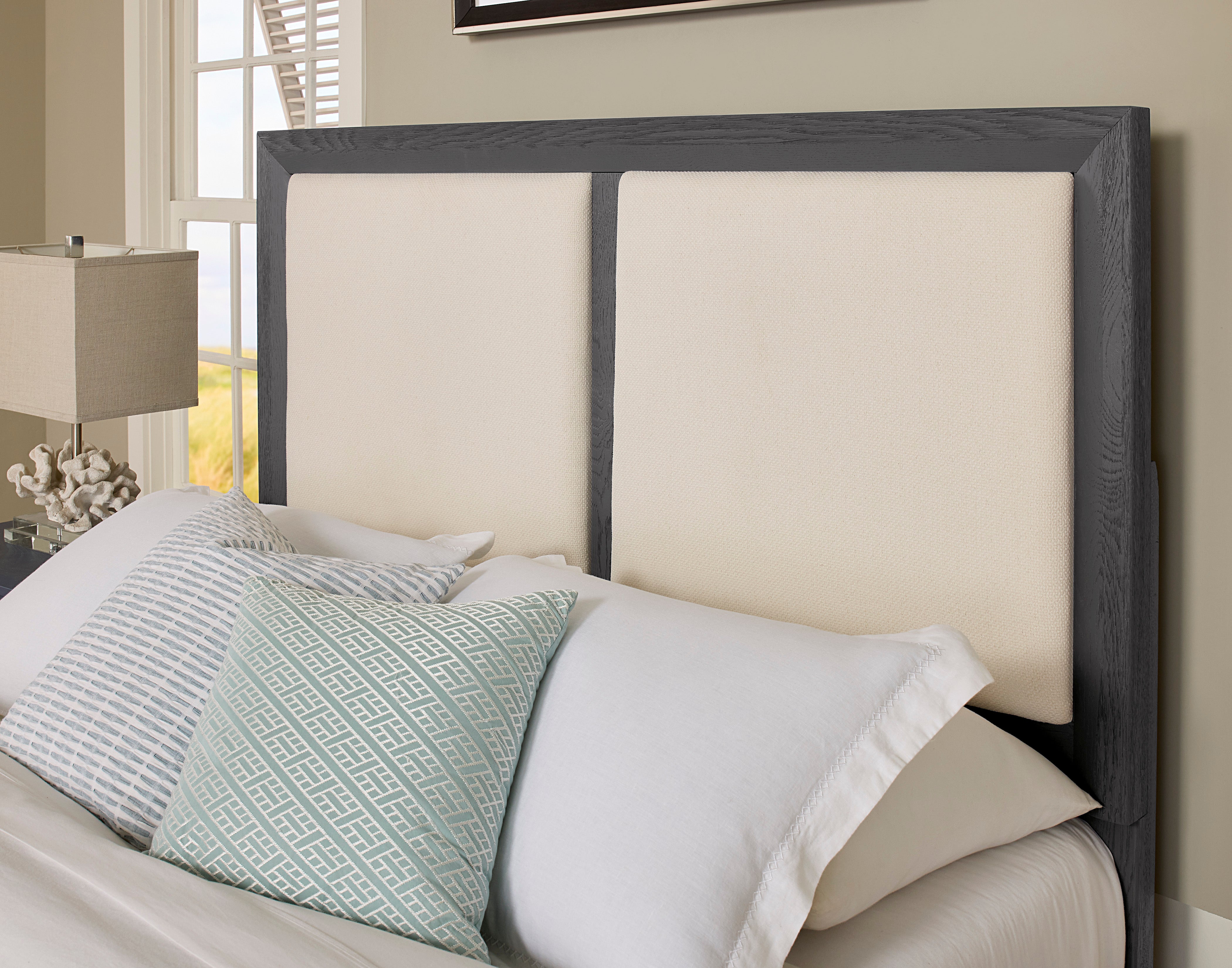 Artisan & Post Custom Express Upholstered Bed Pebble Fabric