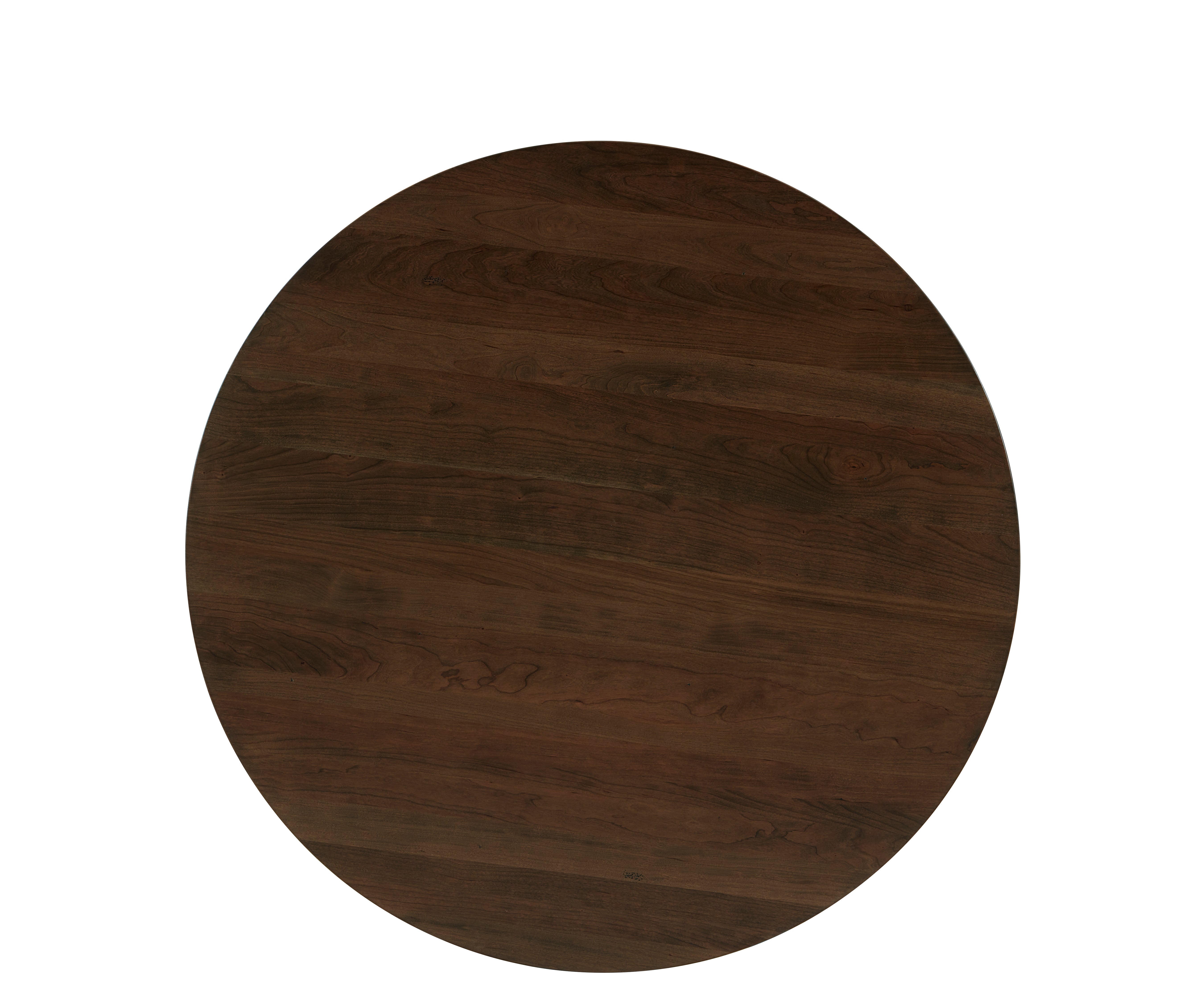 Artisan & Post Crafted Cherry 48 Inch Round Table  W/ Wood Base
