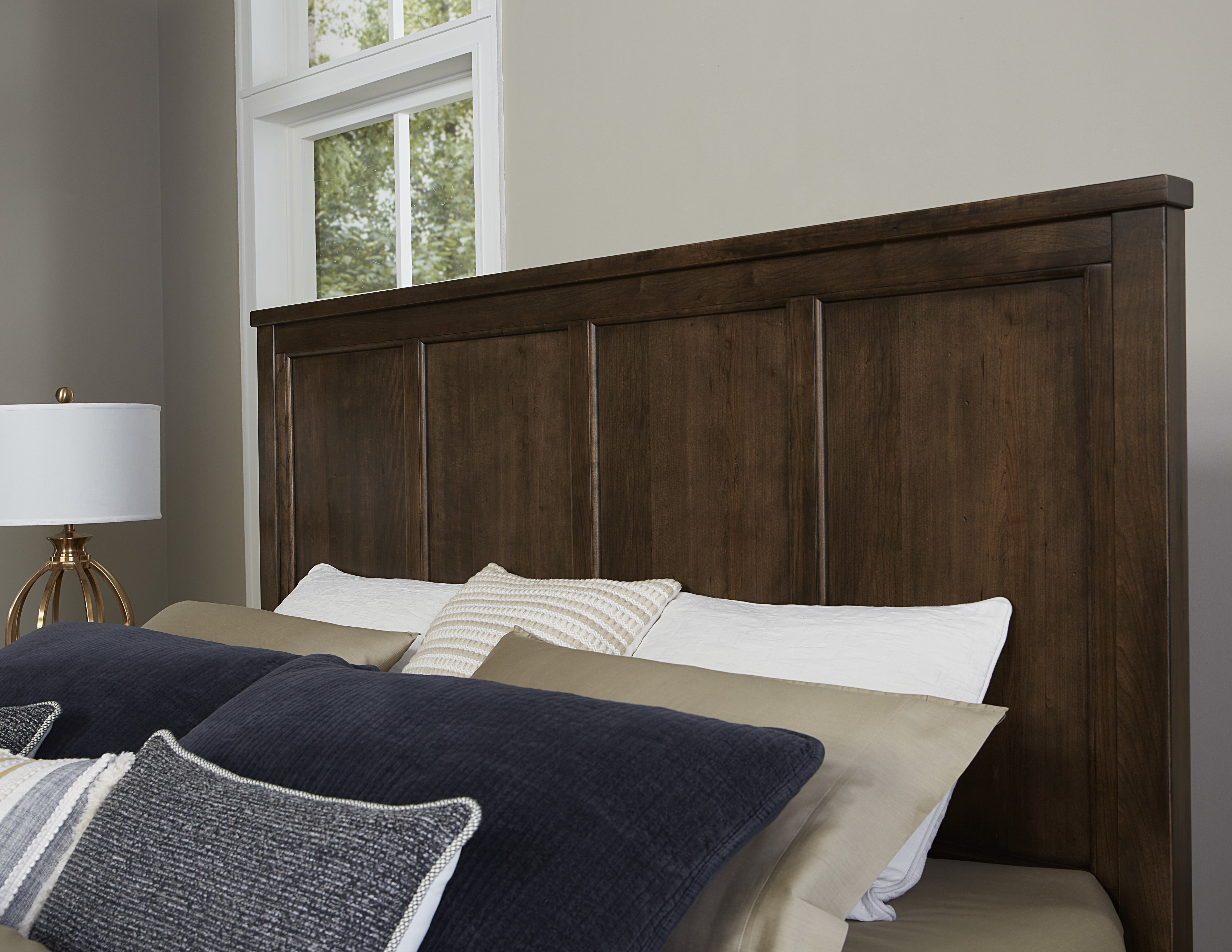 Artisan & Post Crafted Cherry Six Panel Bed