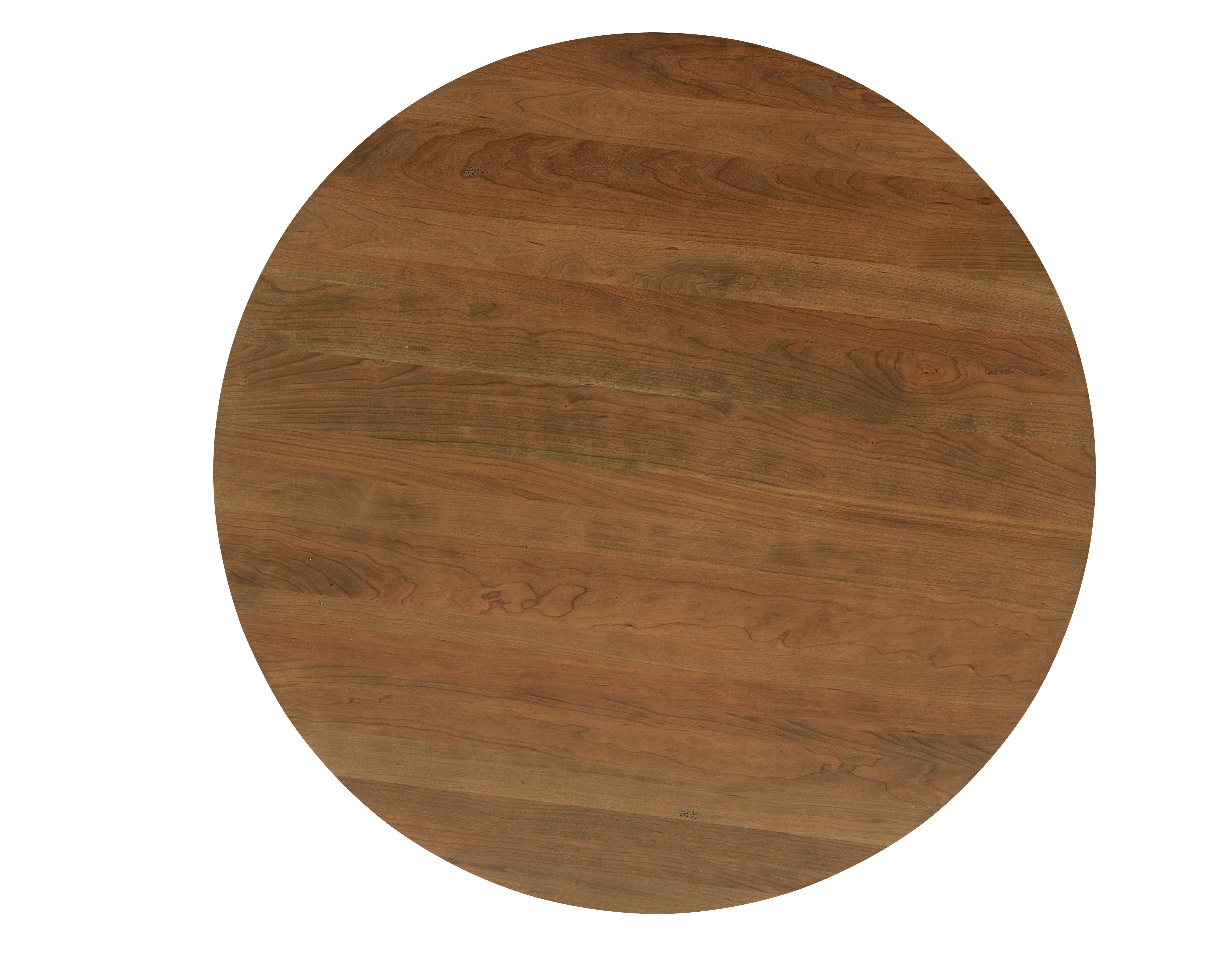 Artisan & Post Crafted Cherry 60 Inch Round Table  W/ Wood Base