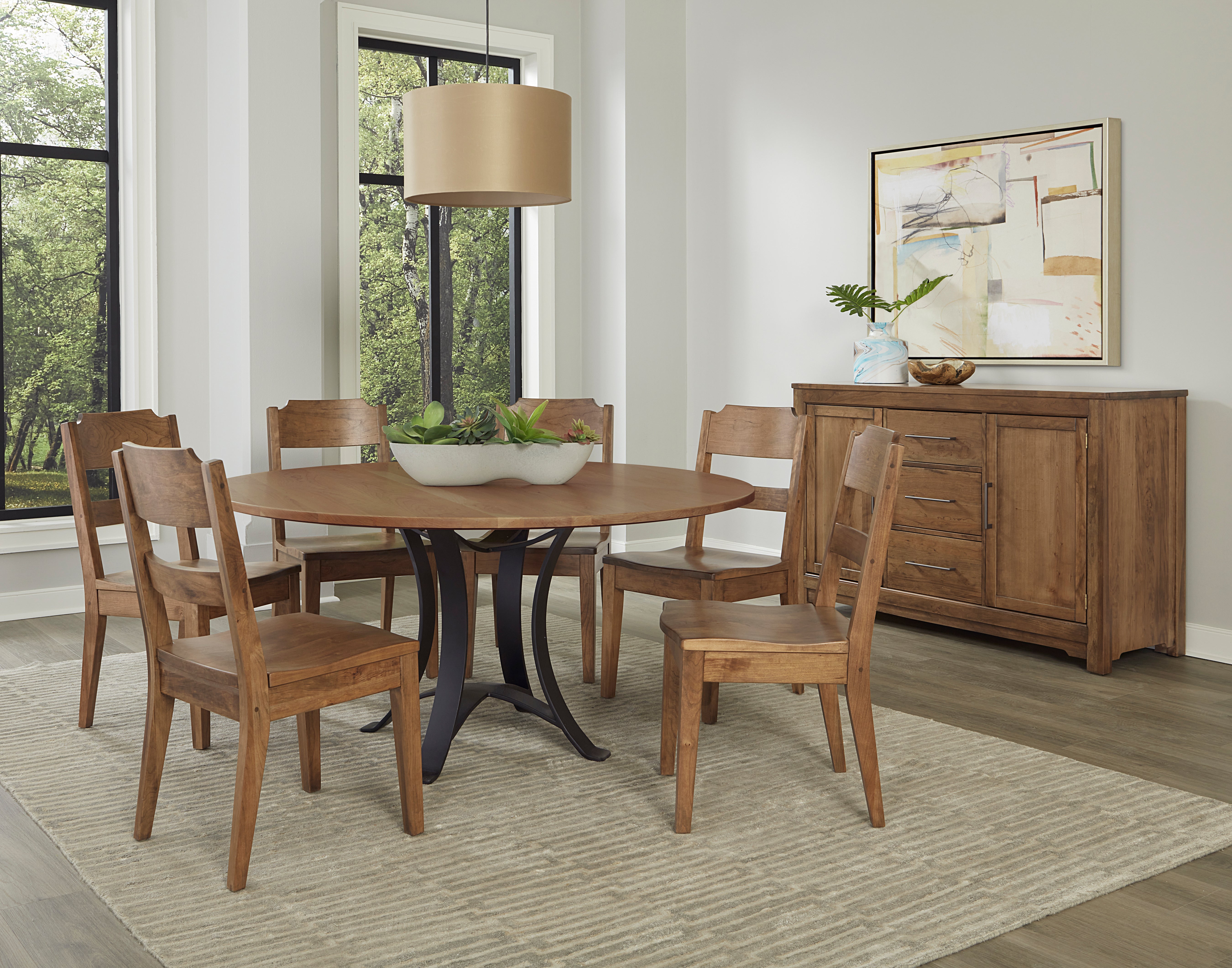 Artisan & Post Crafted Cherry Ladderback Side Chair