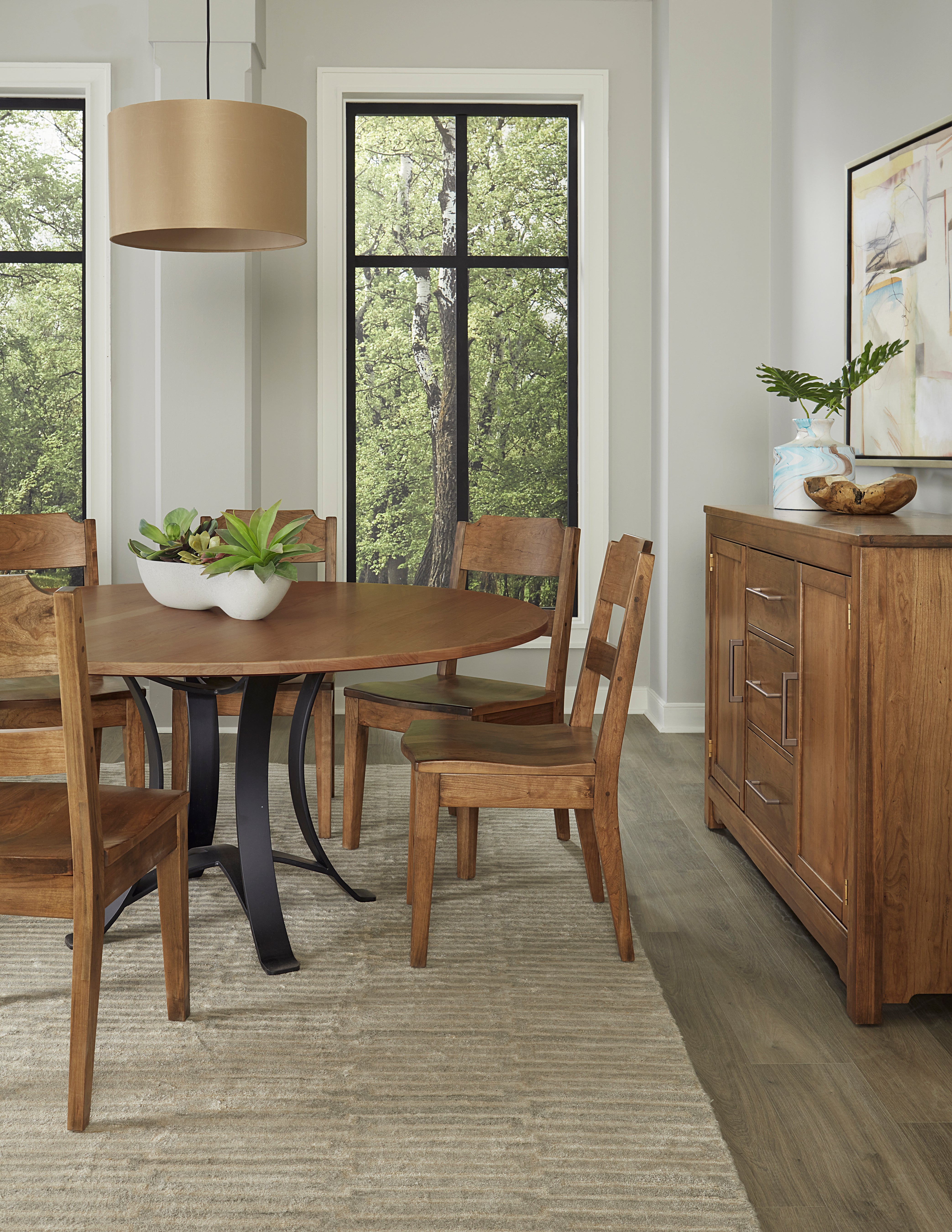 Artisan & Post Crafted Cherry Ladderback Side Chair