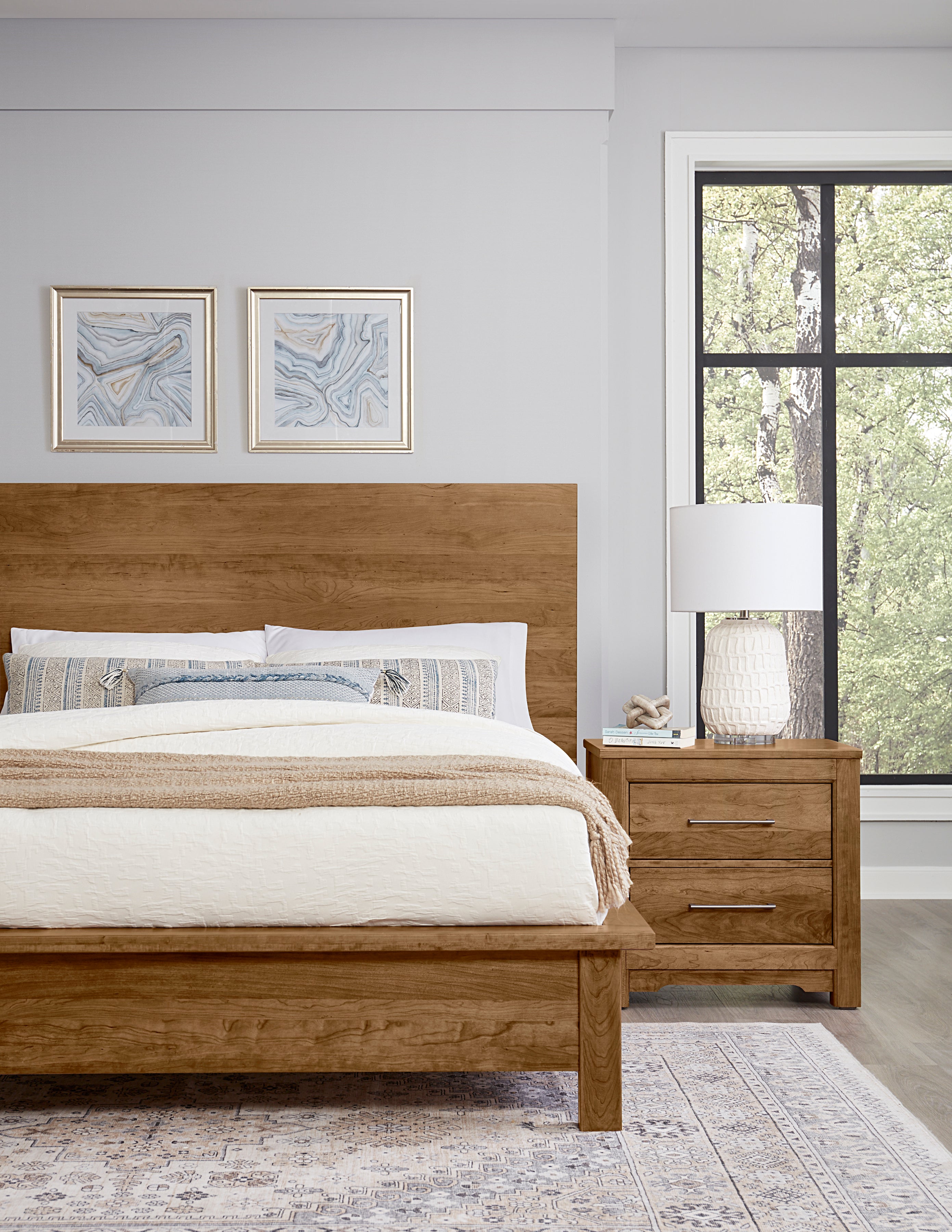 Artisan & Post Crafted Cherry Nightstand - Two Drawer