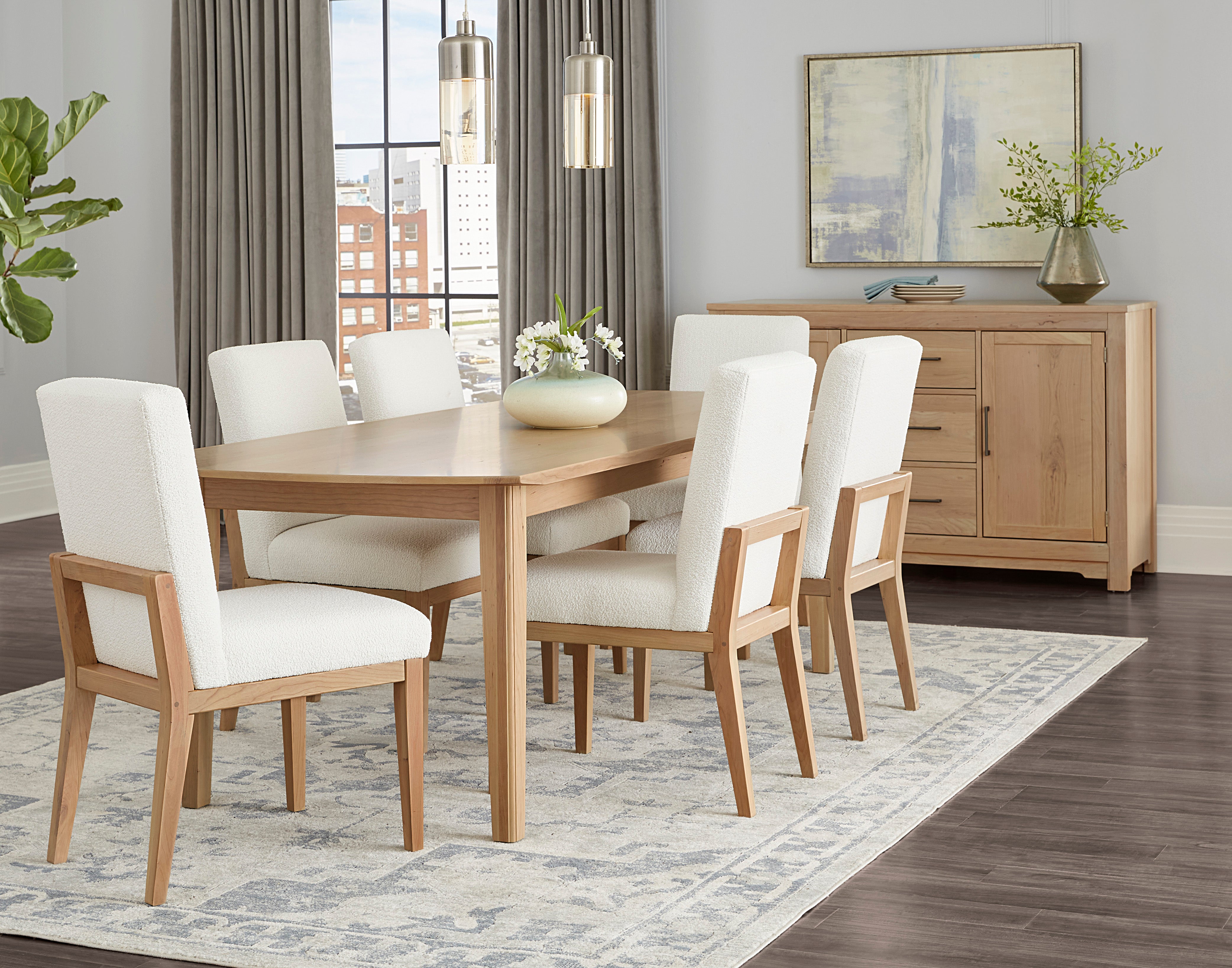 Artisan & Post Crafted Cherry 94" Surfboard  Table W/ 1 1/4" Top