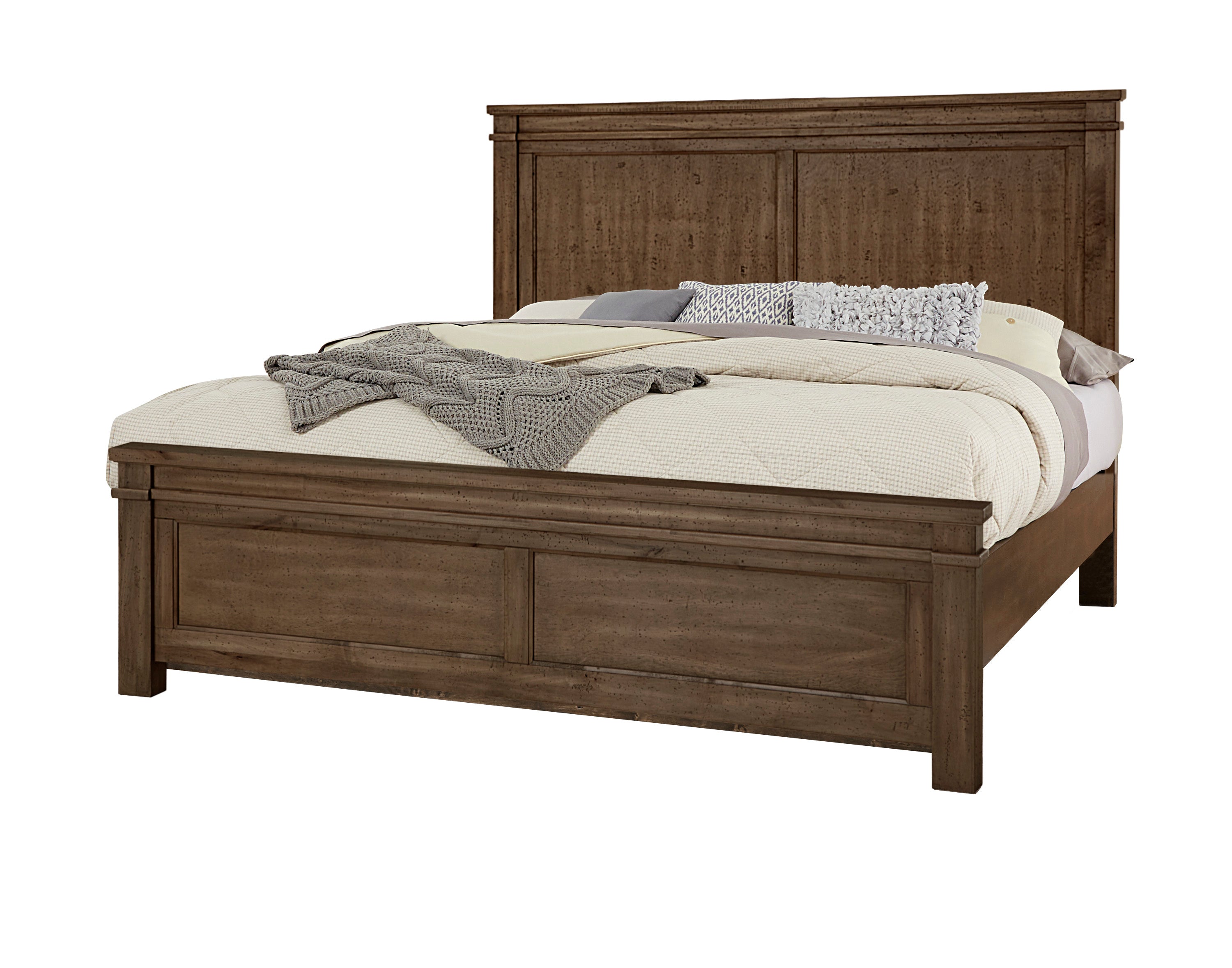 cool-rustic-cal-king-mansion-bed-in-mink