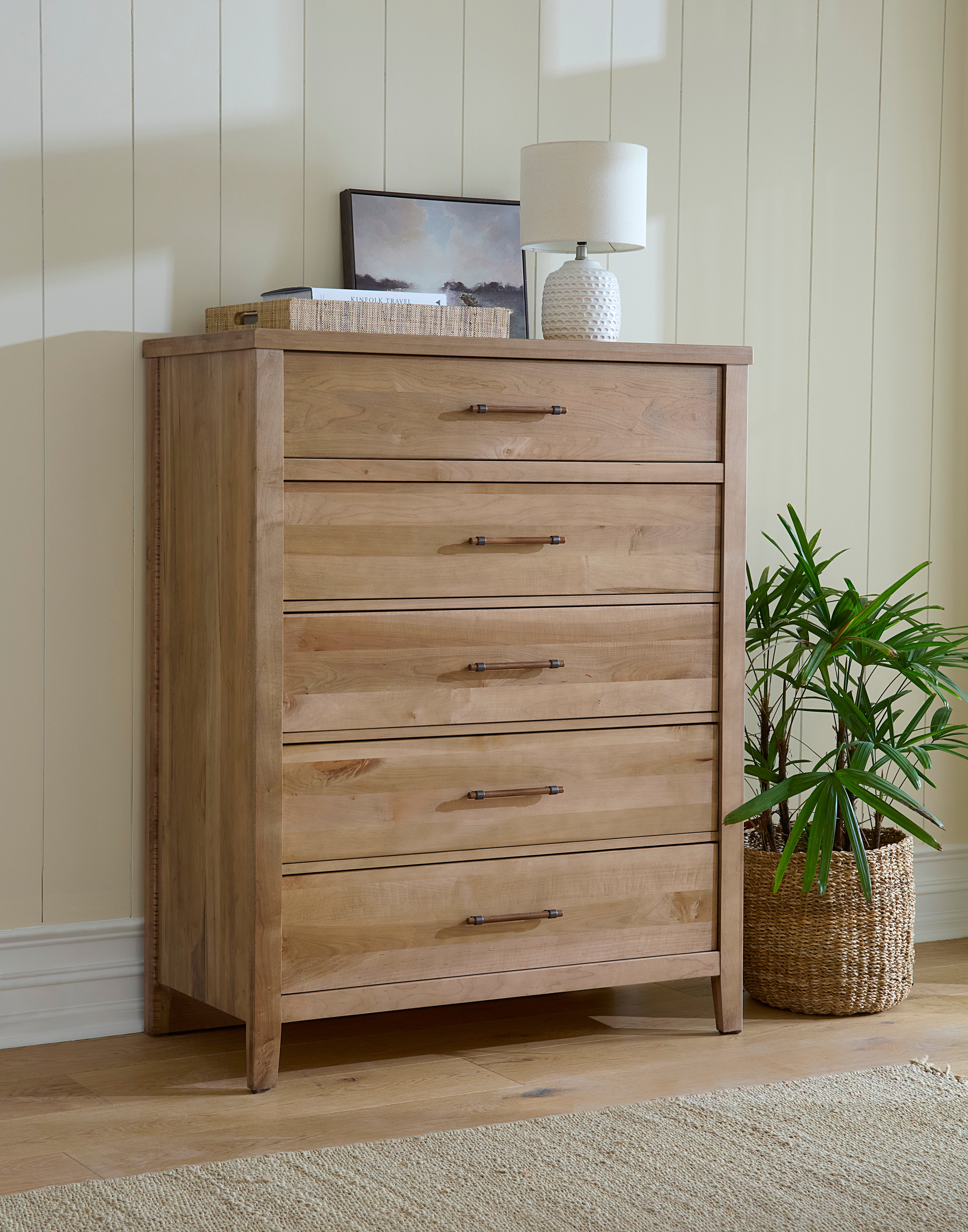 Artisan & Post Pure Maple Chest - 5 Drawer in Natural Maple