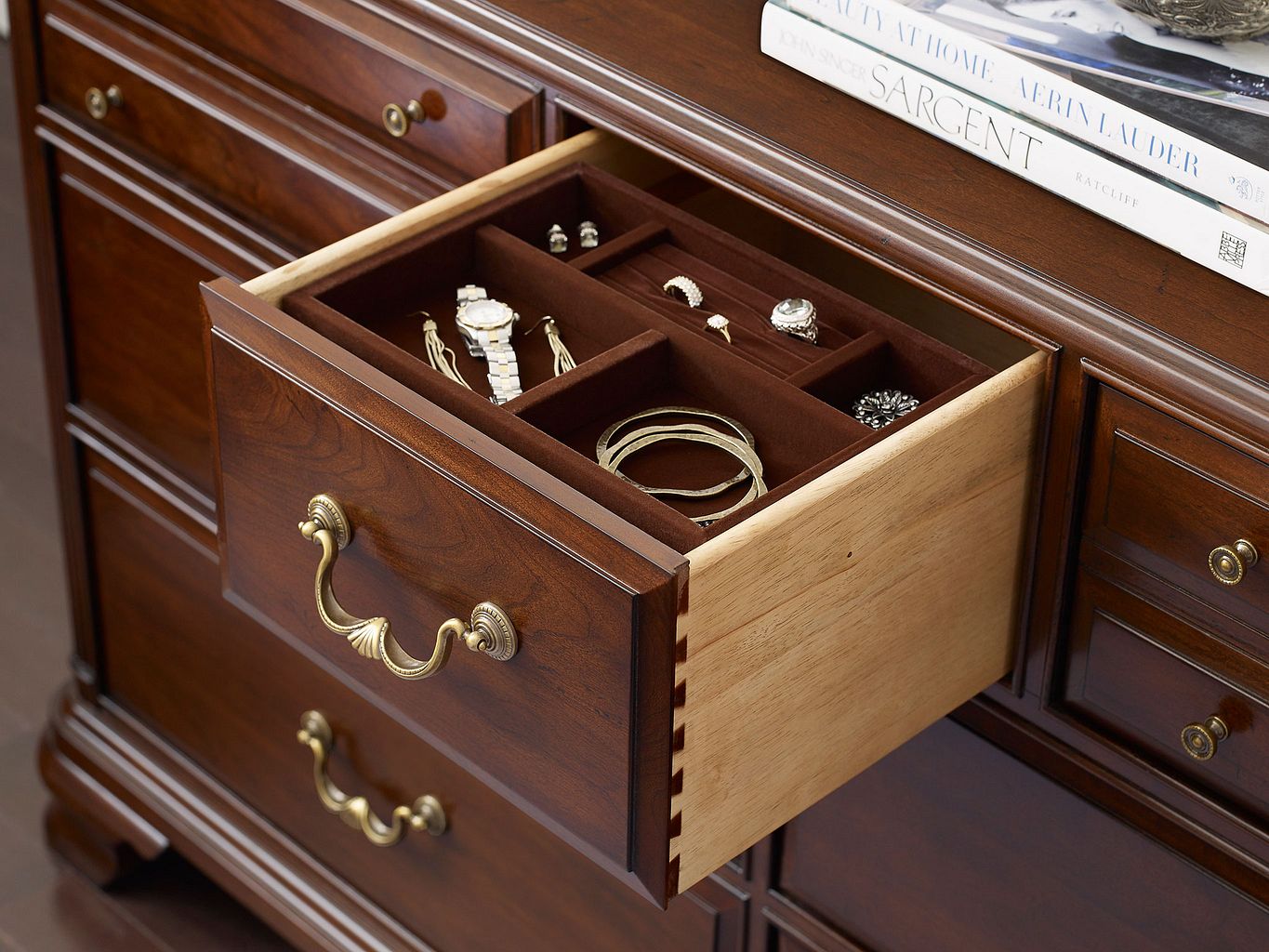 Kincaid Furniture Hadleigh Bureau in Classic Cherry