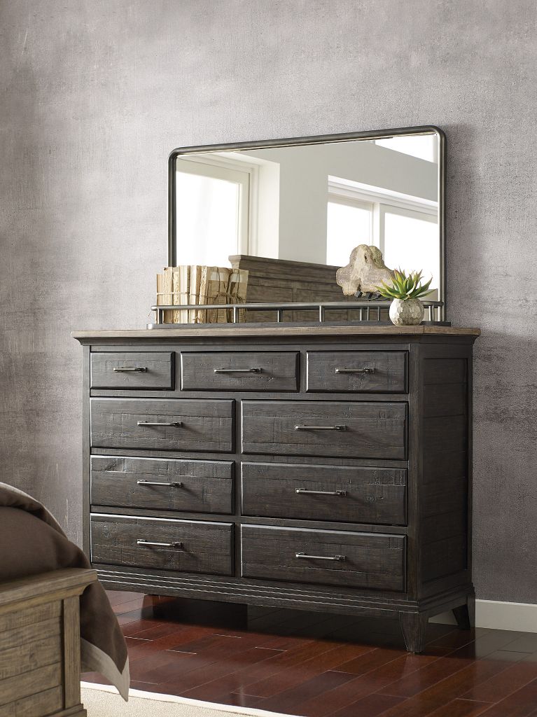 Kincaid Furniture Plank Road Westwood Bureau in Charcoal