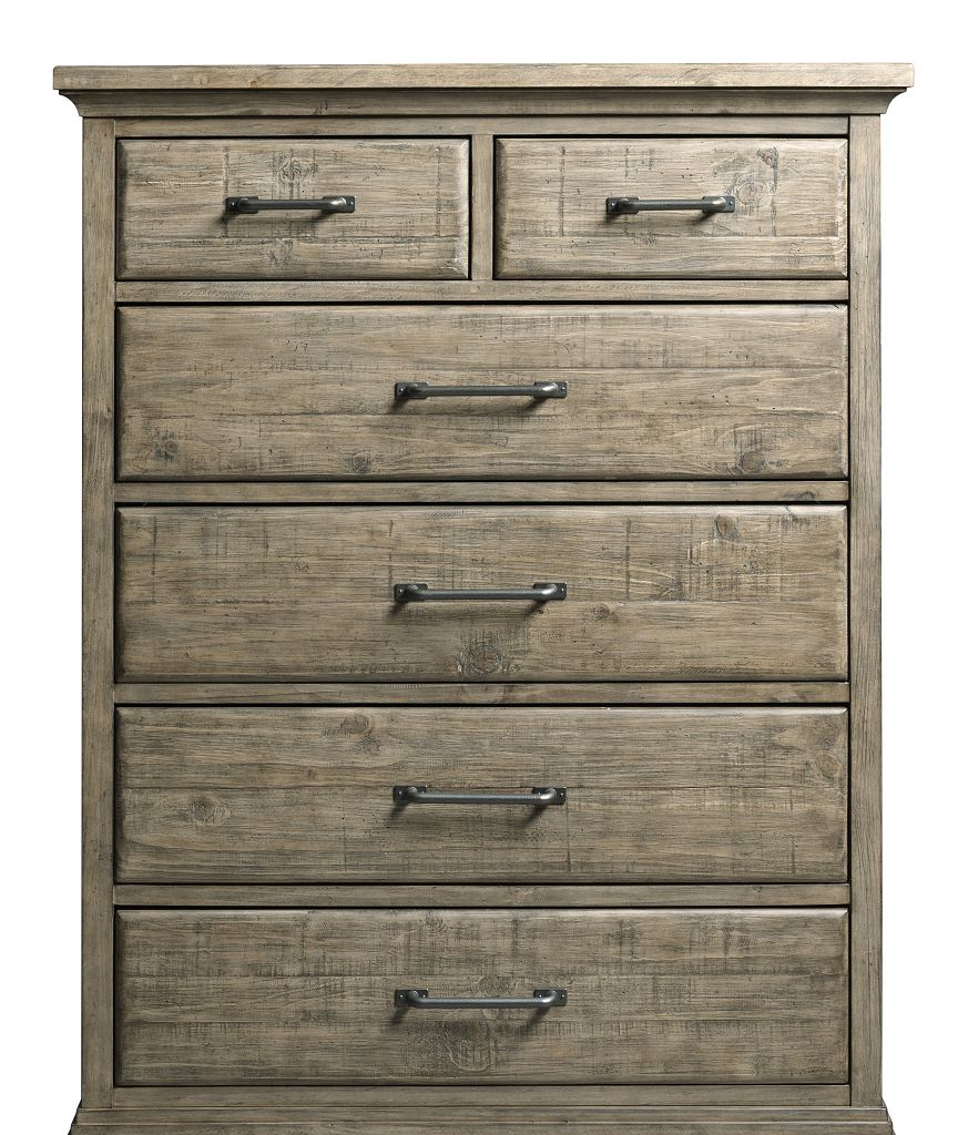 Kincaid Furniture Plank Road Devine Drawer Chest in Sandstone