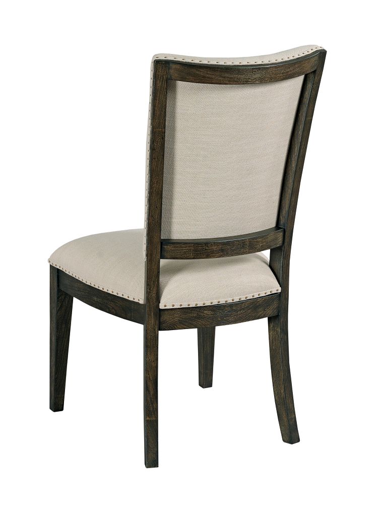 Kincaid Furniture Plank Road Howell Side Chair in Charcoal