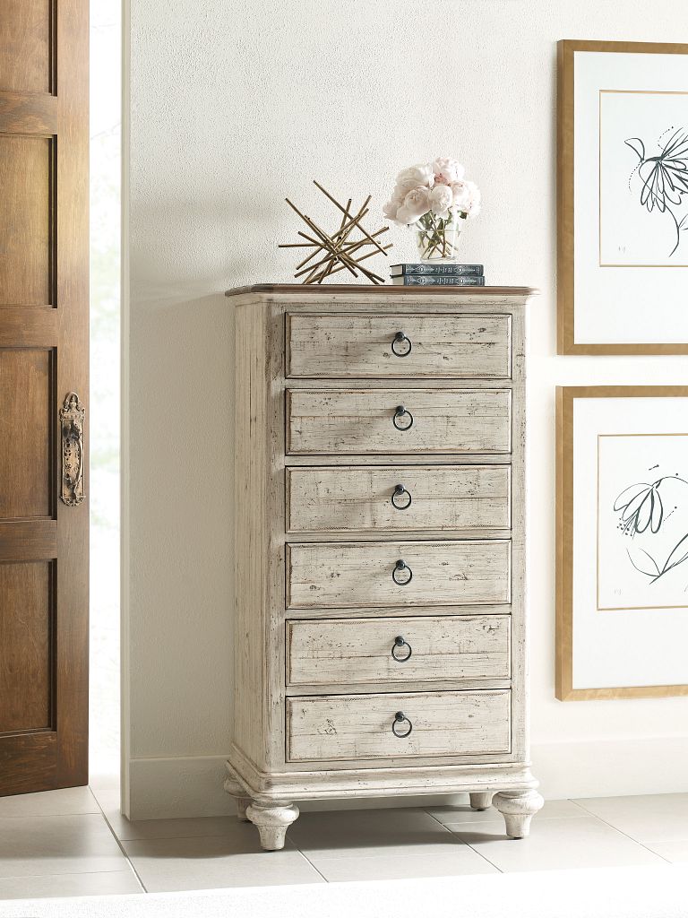 Kincaid Furniture Weatherford Devon Lingerie Chest in Cornsilk