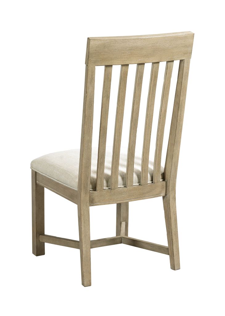 American Drew Litchfield James Side Chair in Driftwood