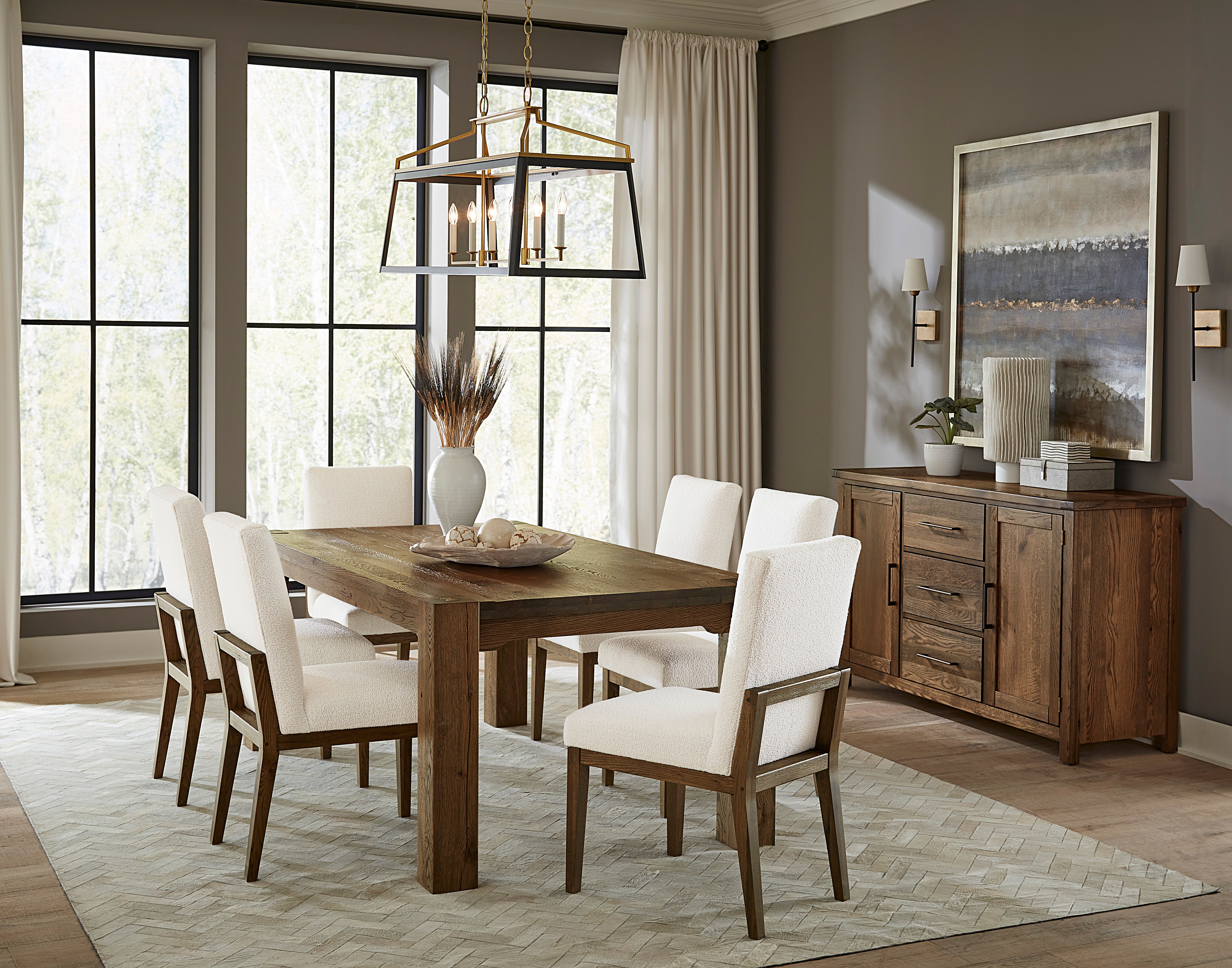 Artisan & Post Dovetail Gathering 100 in. Dining Table