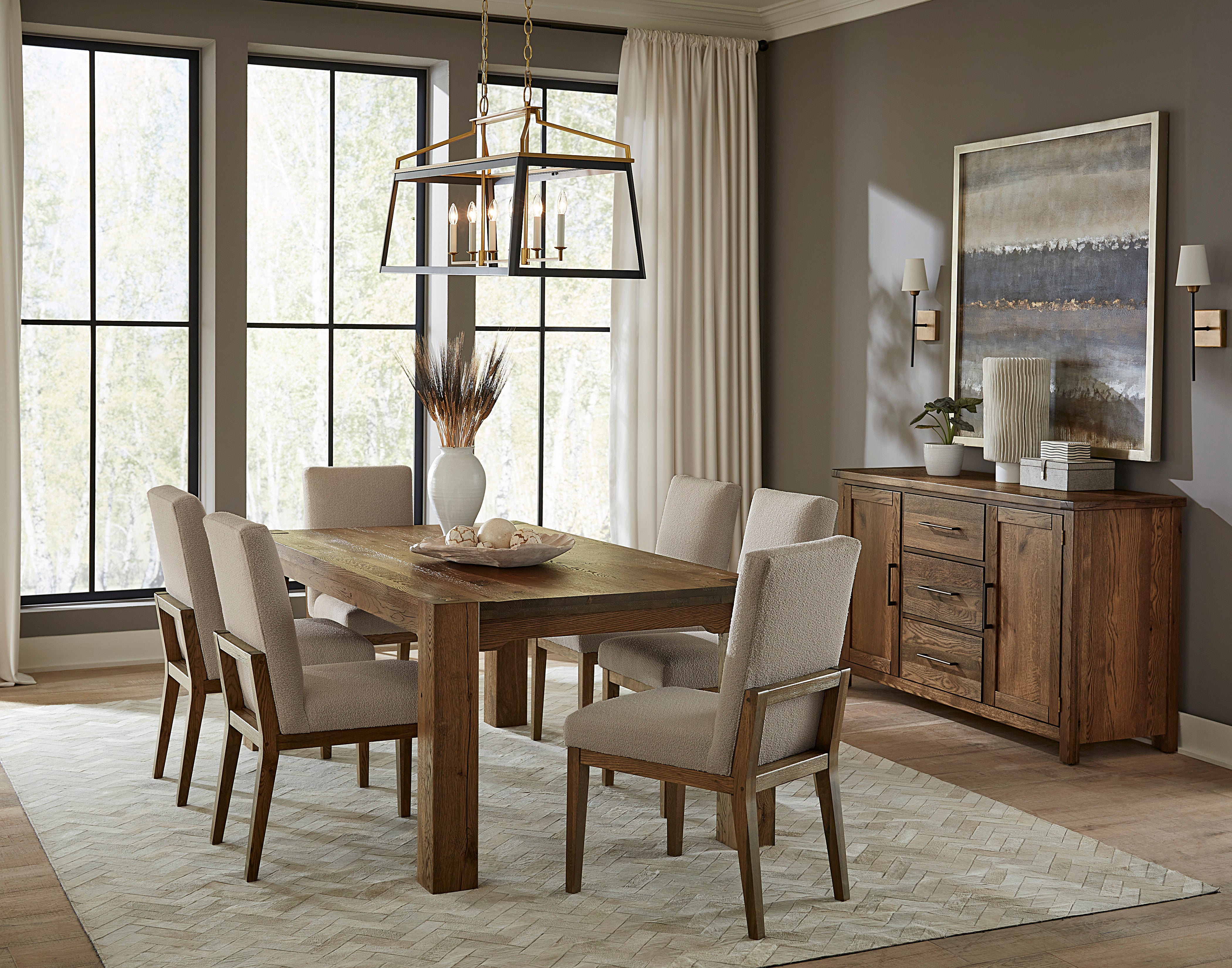 Artisan & Post Dovetail Gathering 100 in. Dining Table