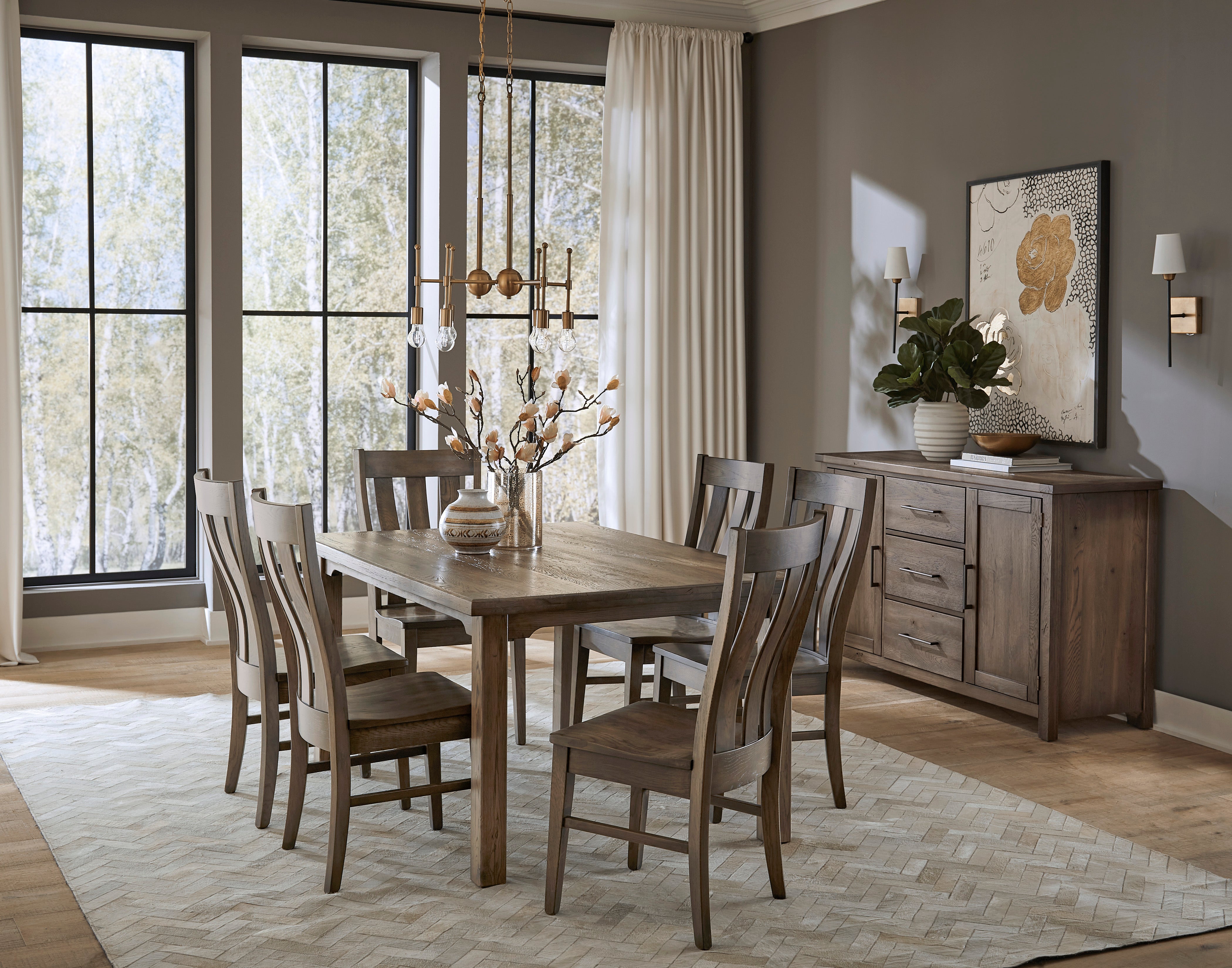 Artisan & Post Dovetail Vertical Slat Chair