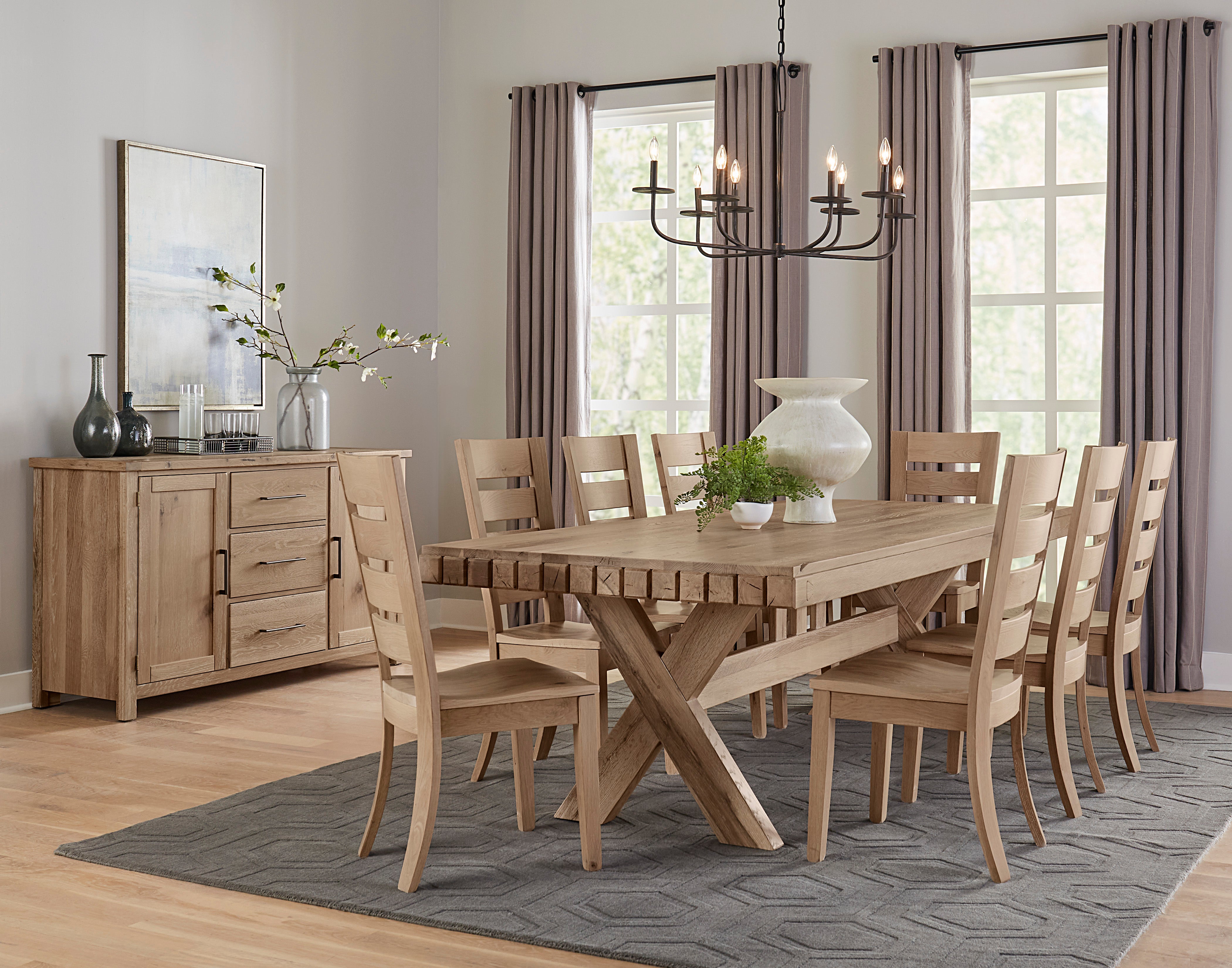 Artisan & Post Dovetail Horizontal Slat Side Chair