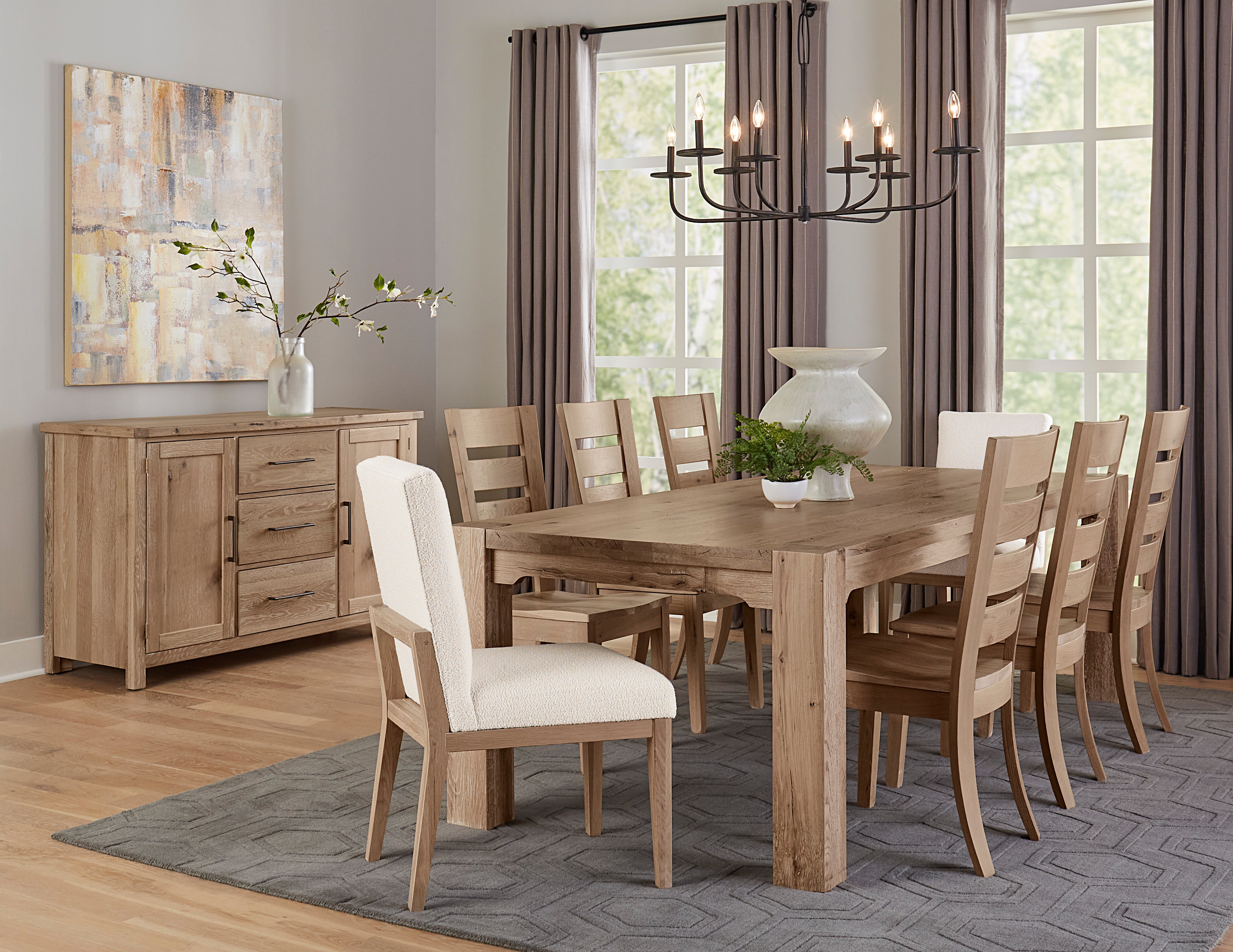 Artisan & Post Dovetail Horizontal Slat Side Chair