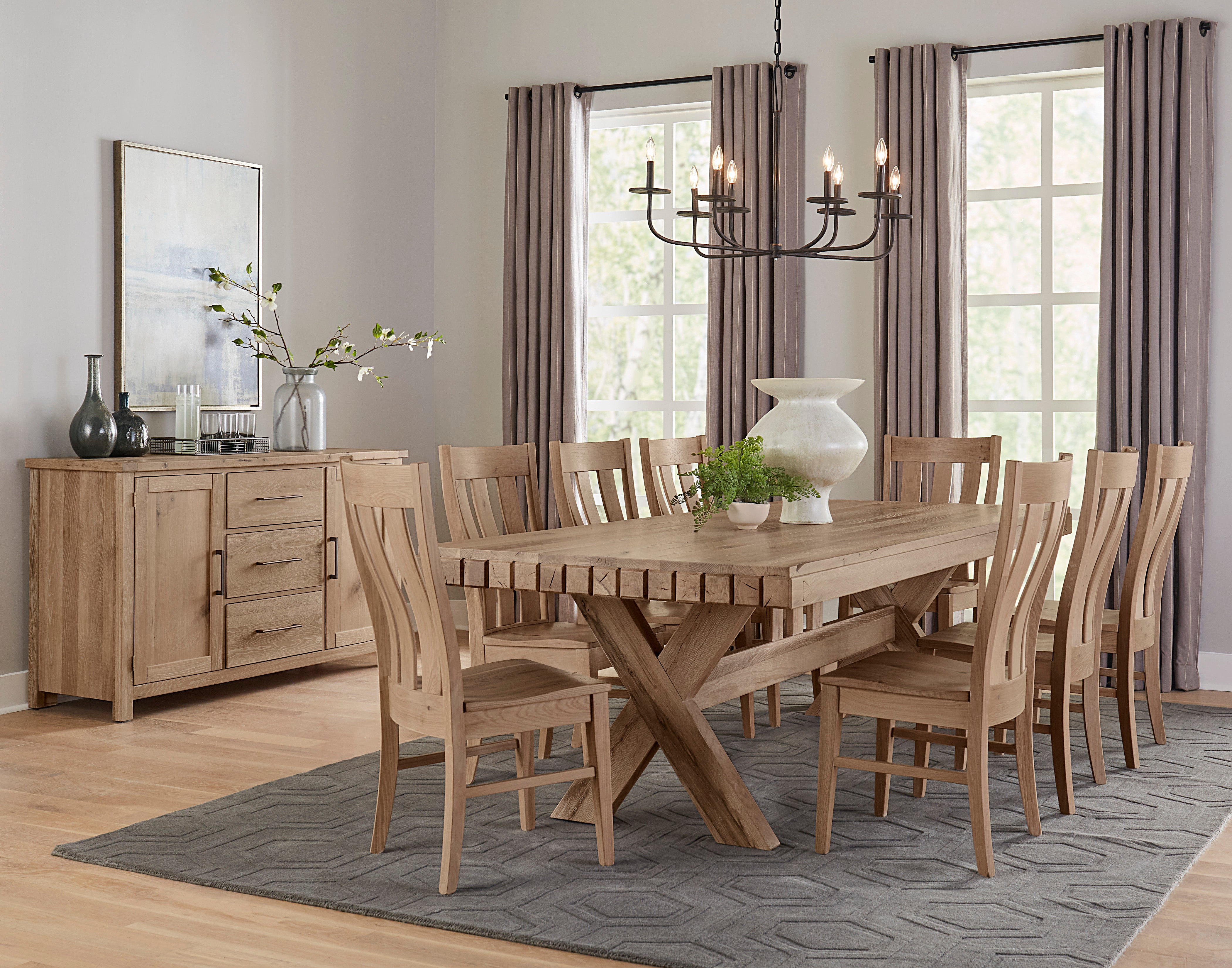 Artisan & Post Dovetail 96 in. Dining Table