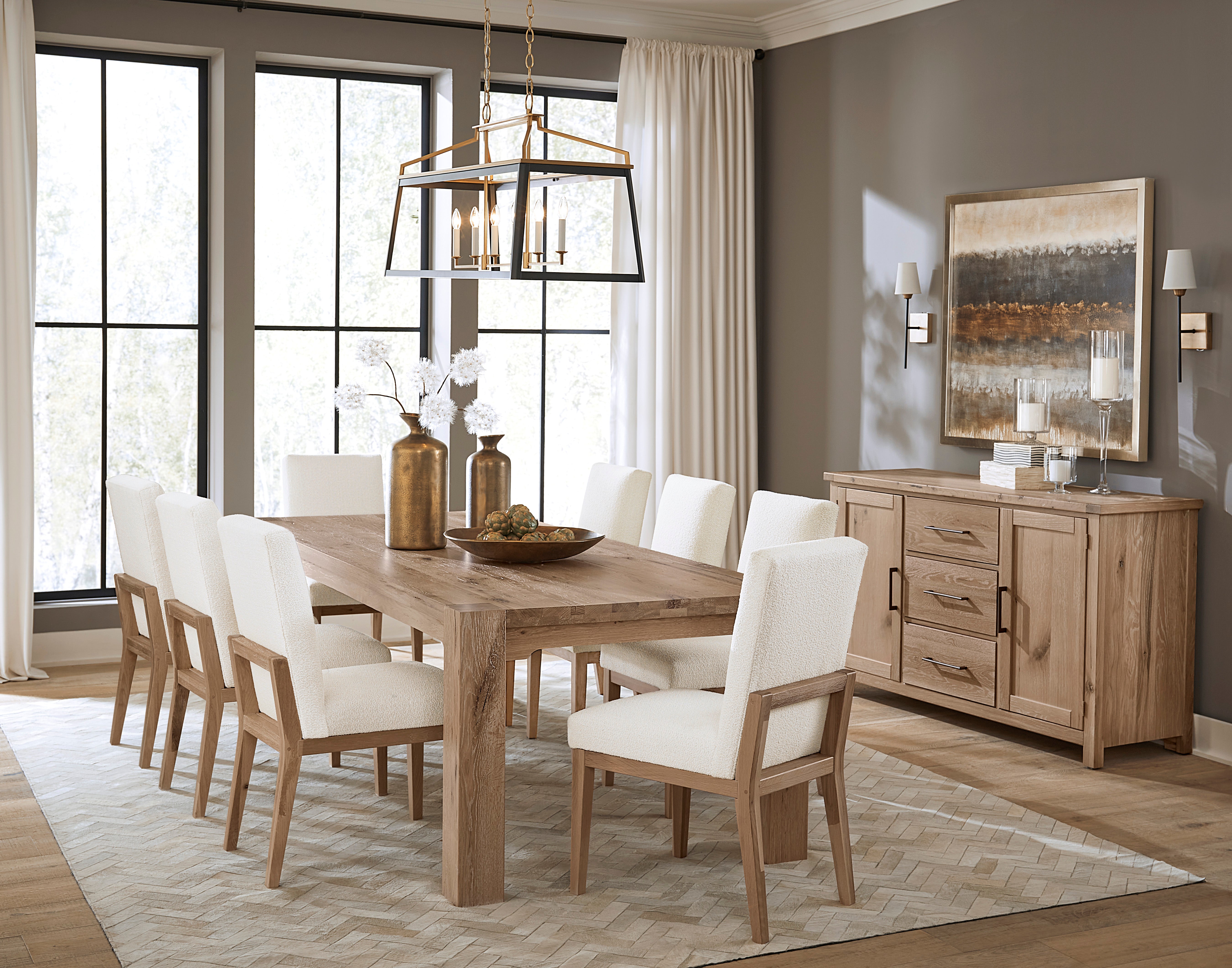Artisan & Post Dovetail Gathering 100 in. Dining Table
