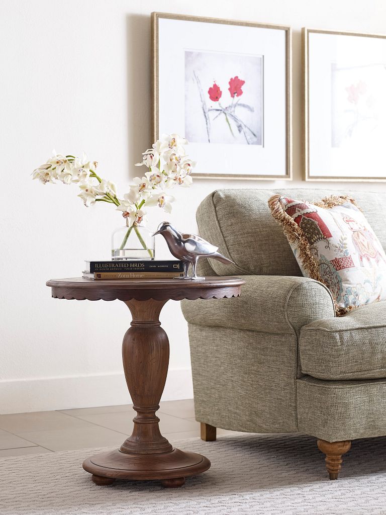 Kincaid Furniture Weatherford Accent Table in Heather