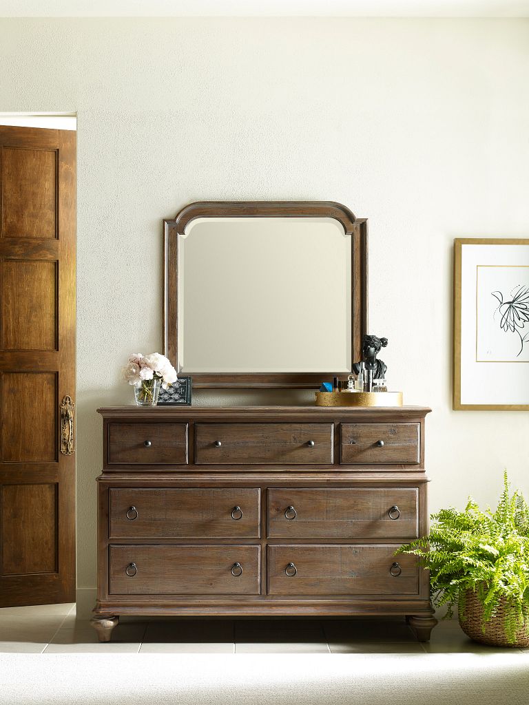 Kincaid Furniture Weatherford Heather Westland Mirror in Heather