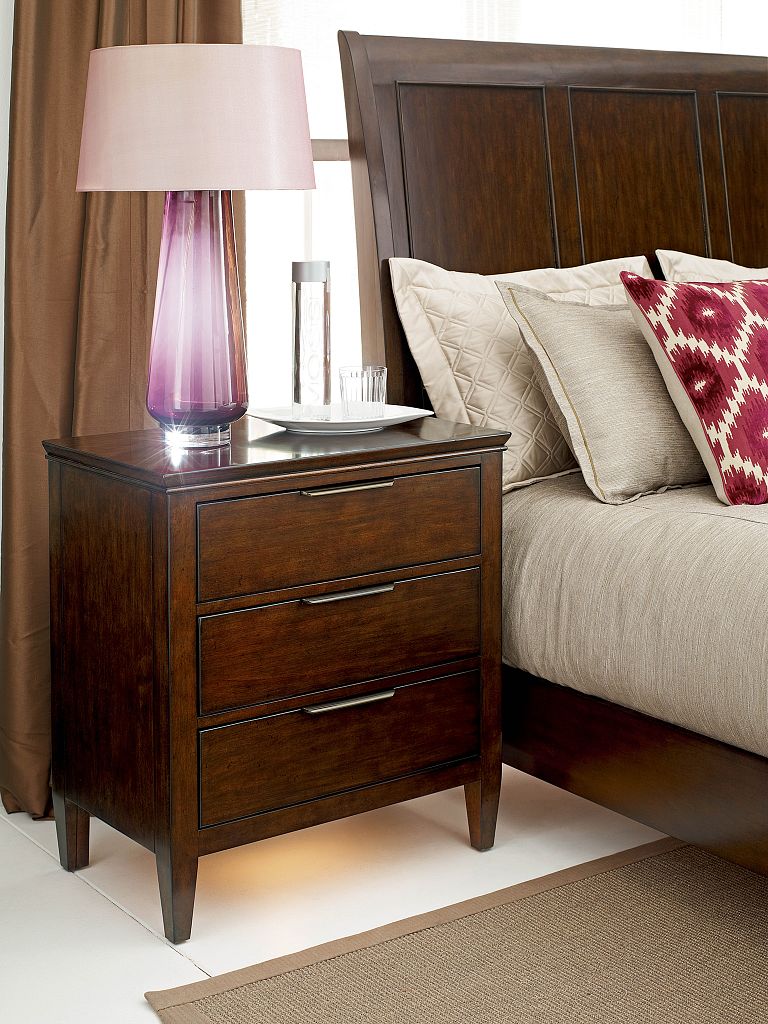 Kincaid Furniture Elise Nightstand in Amaretto
