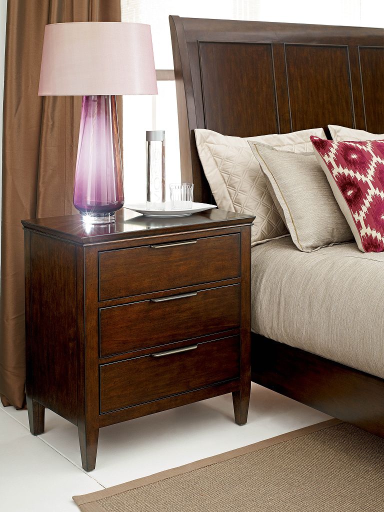 Kincaid Furniture Elise Nightstand in Amaretto
