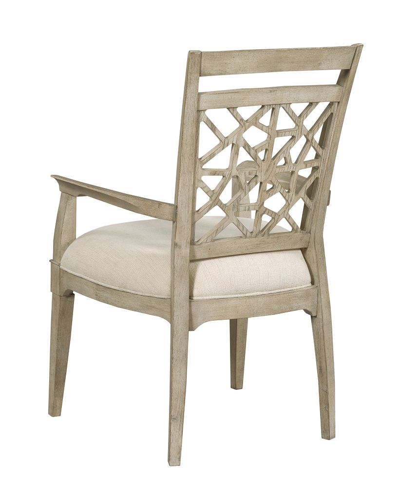American Drew Vista Essex Arm Chair in Oyster