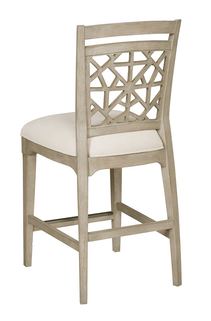 American Drew Vista Essex Counter Stool in Oyster