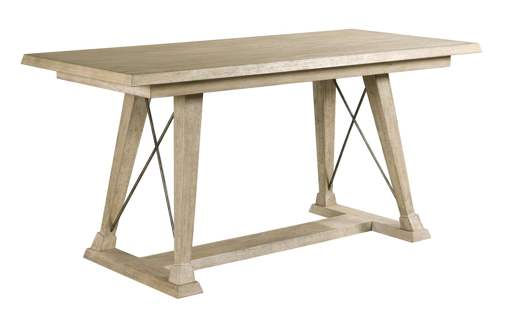 vista-clayton-counter-height-trestle-table-in-oyster