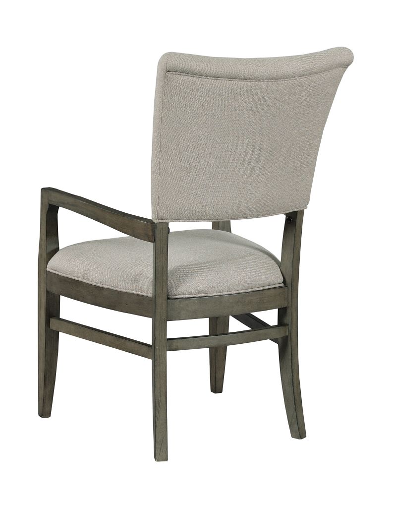 Kincaid Furniture Cascade Hyde Arm Chair in Sable