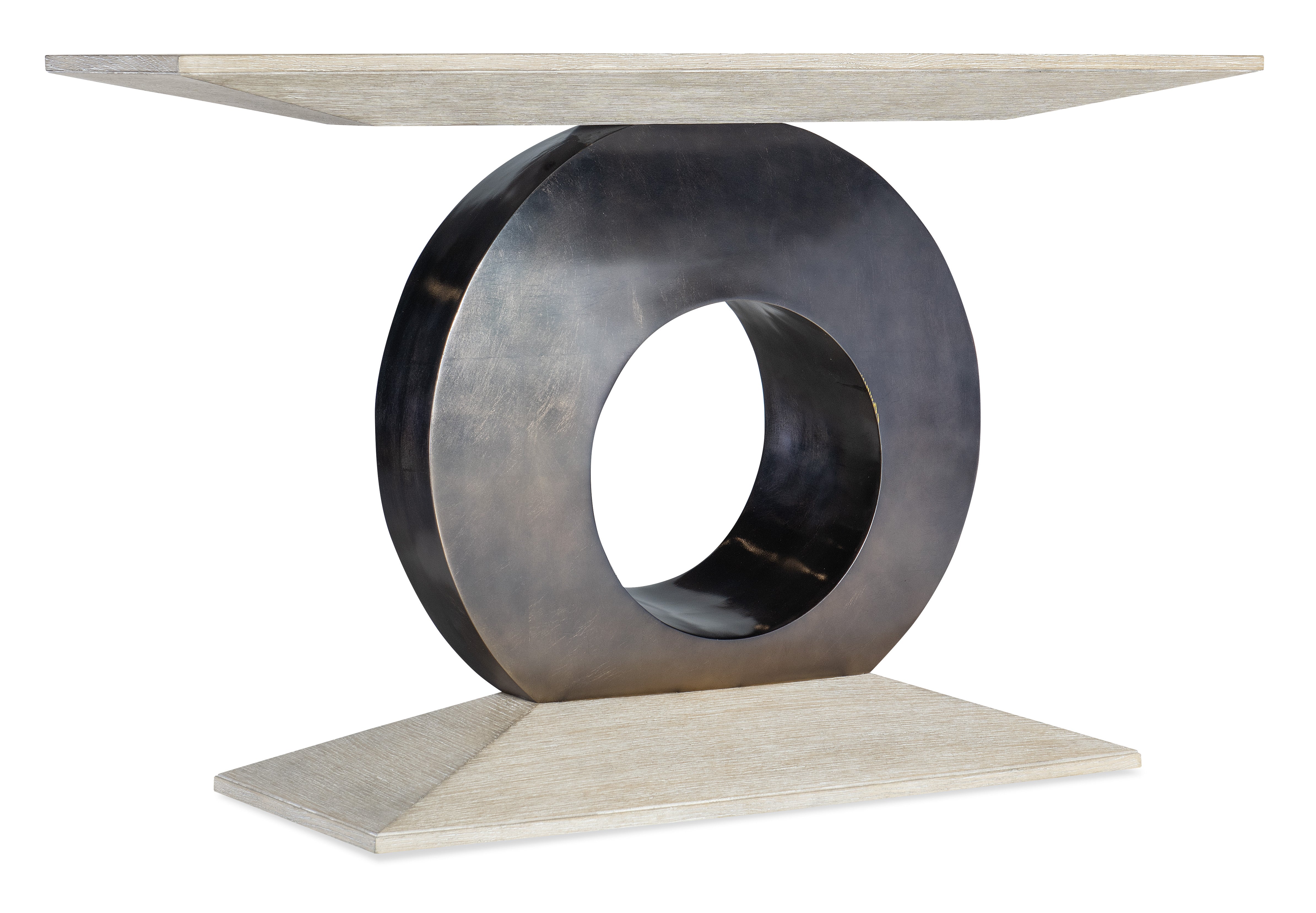 Hooker Furniture Modern Mood Accent Console in Light Brown