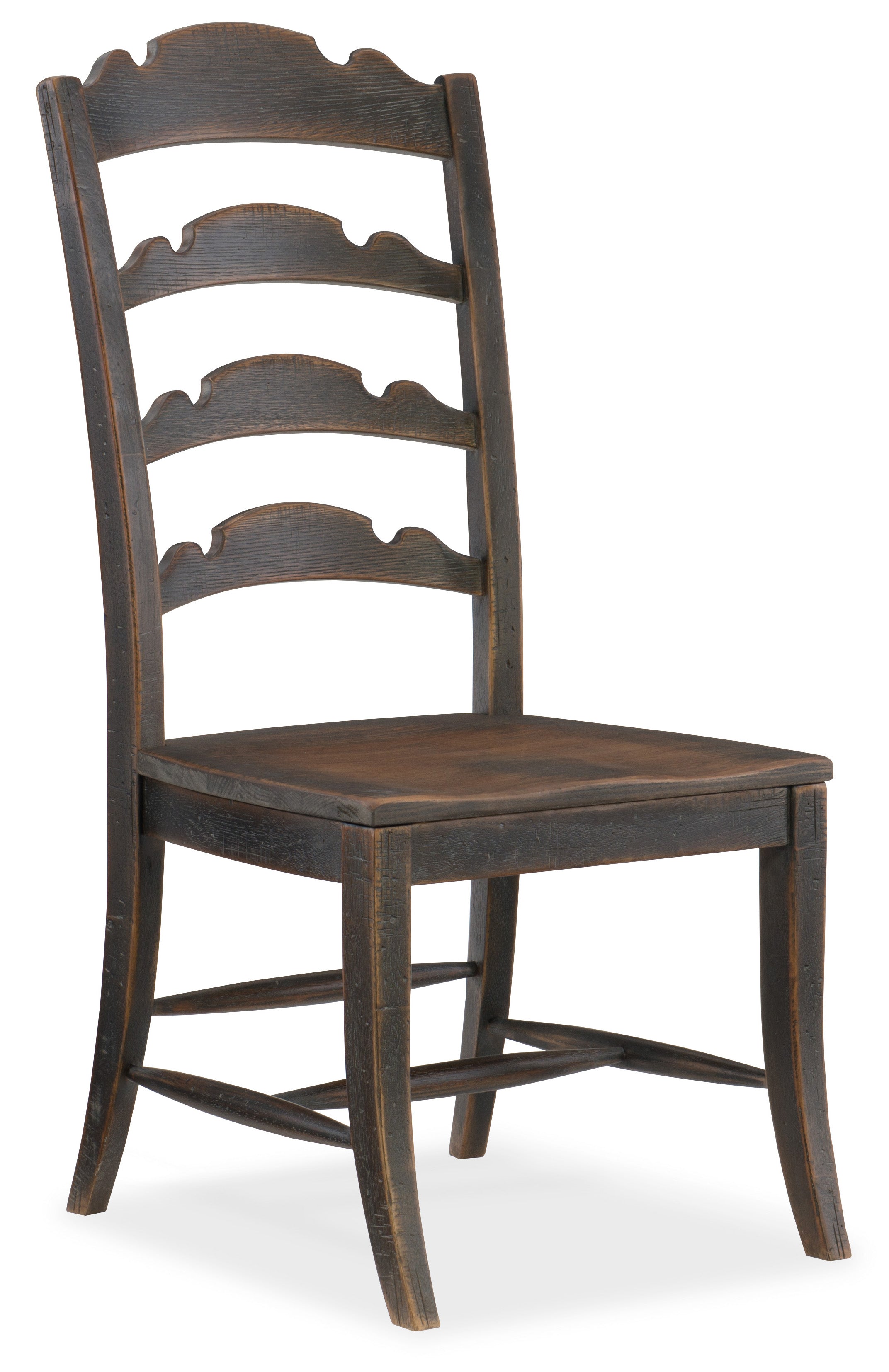 Hooker Furniture Hill Country Twin Sisters Ladderback Side Chair