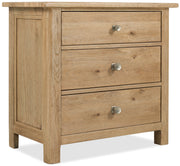 Hooker Furniture Driftwood Three-Drawer Nightstand