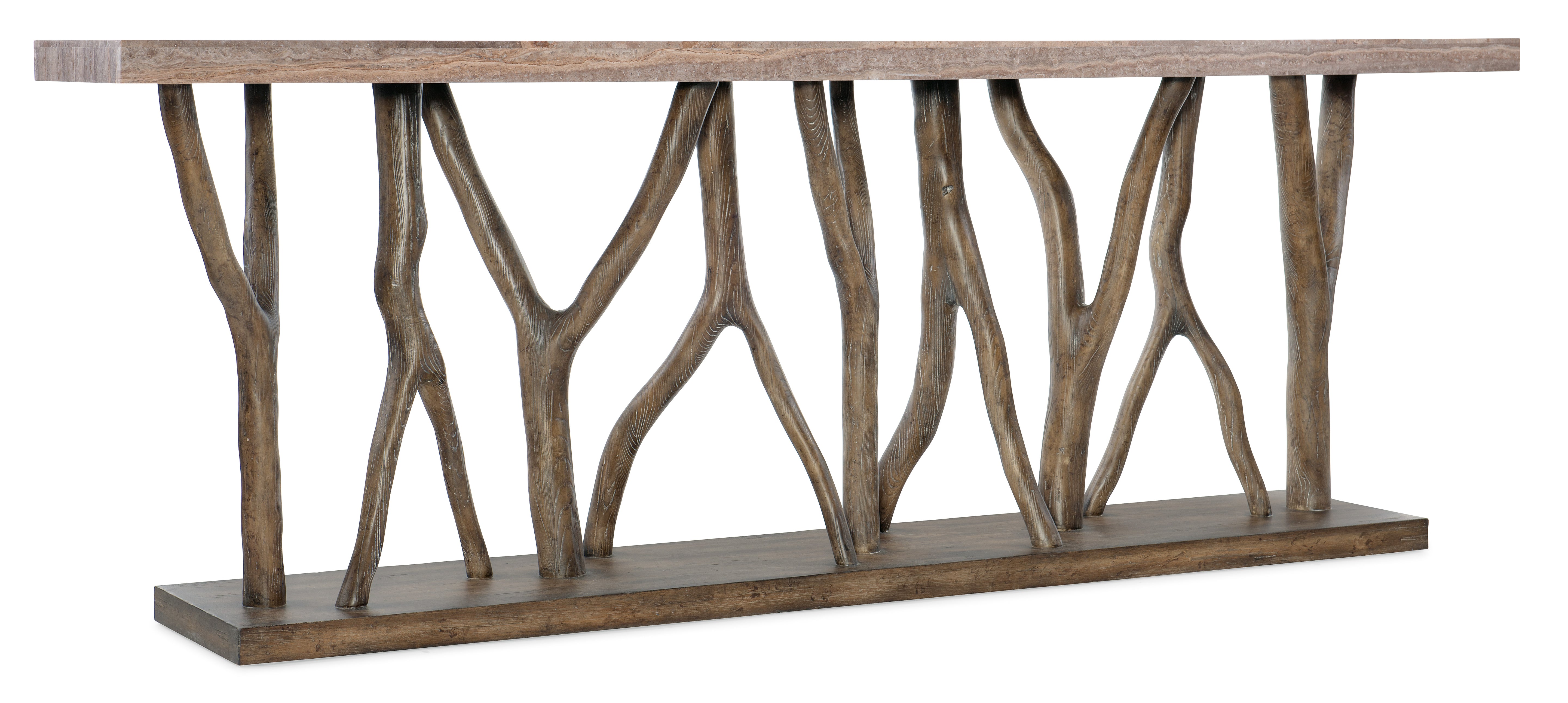 Hooker Furniture Sundance Console Table in Dark Brown