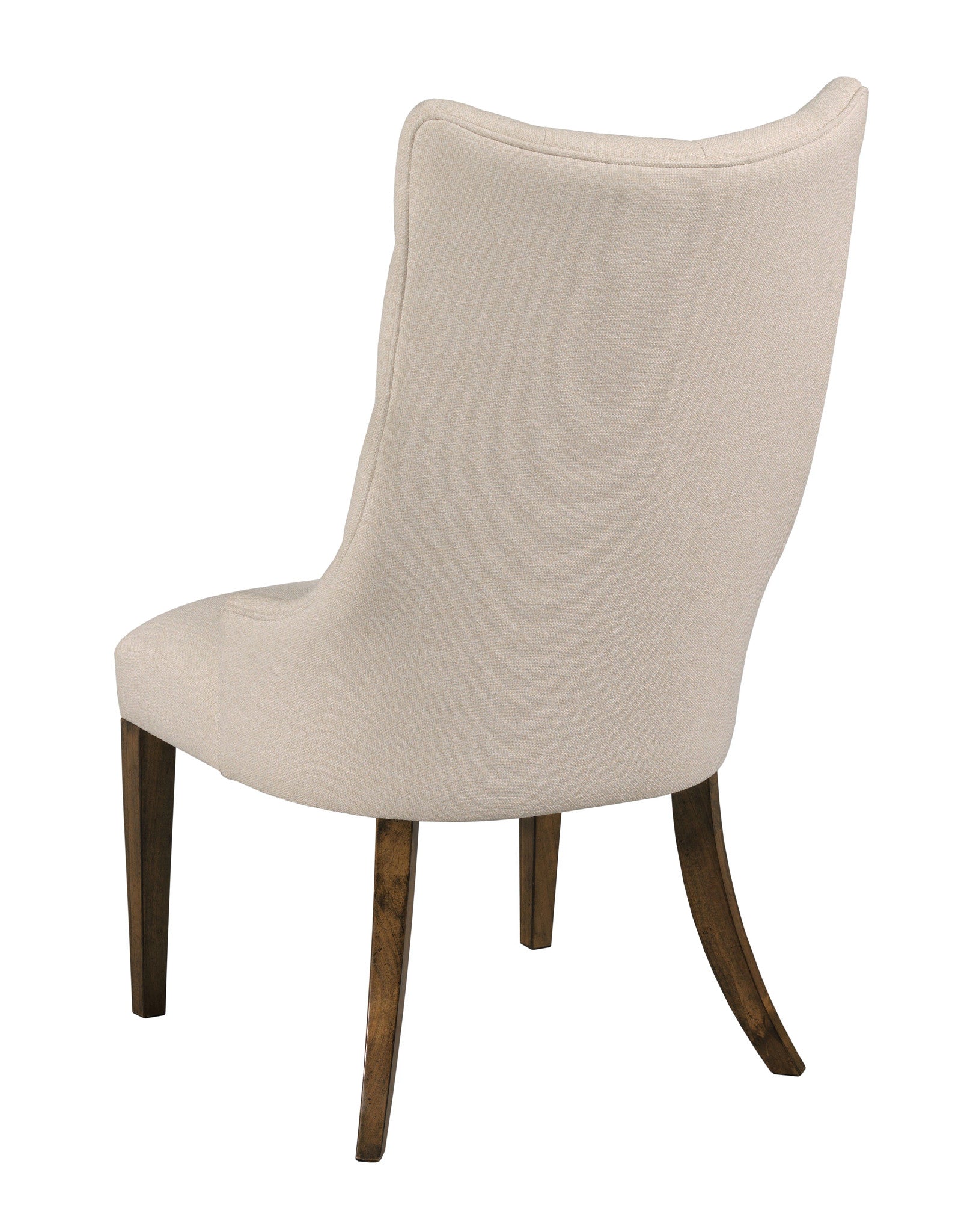 Kincaid Furniture Commonwealth Higgins Upholstered Host Chair in Warm Brunette