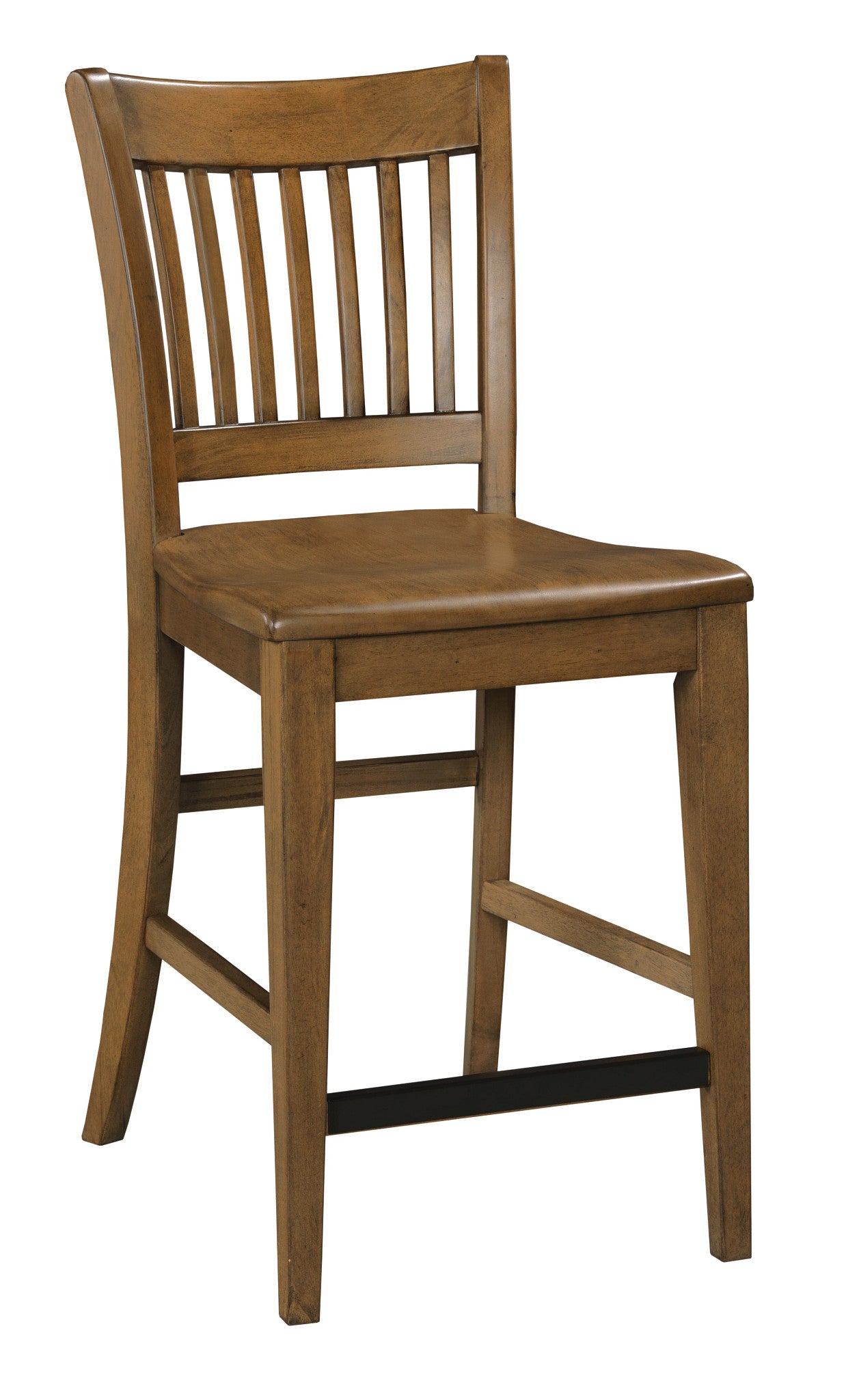 Kincaid Furniture Kafe Tall Rake Back Chair in Cappuccino