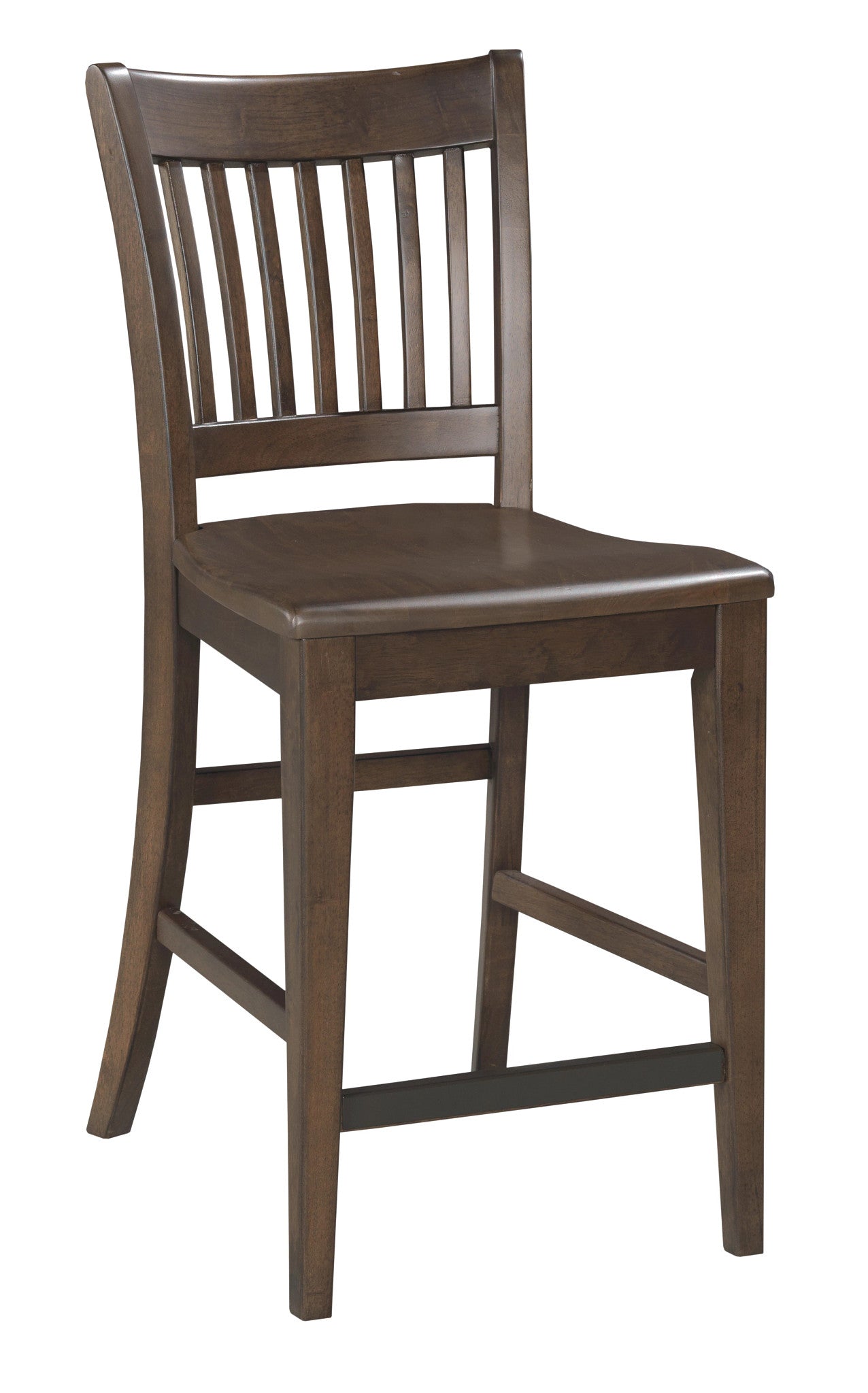 Kincaid Furniture Kafe Tall Rake Back Chair in Mocha