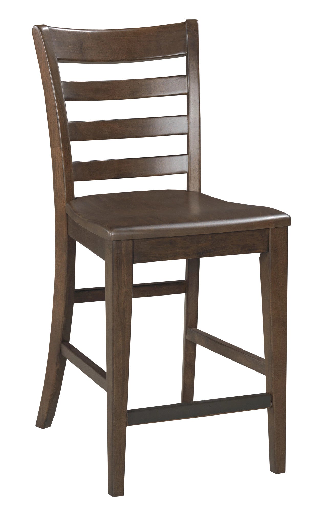Kincaid Furniture Kafe Tall Ladderback Chair in Mocha