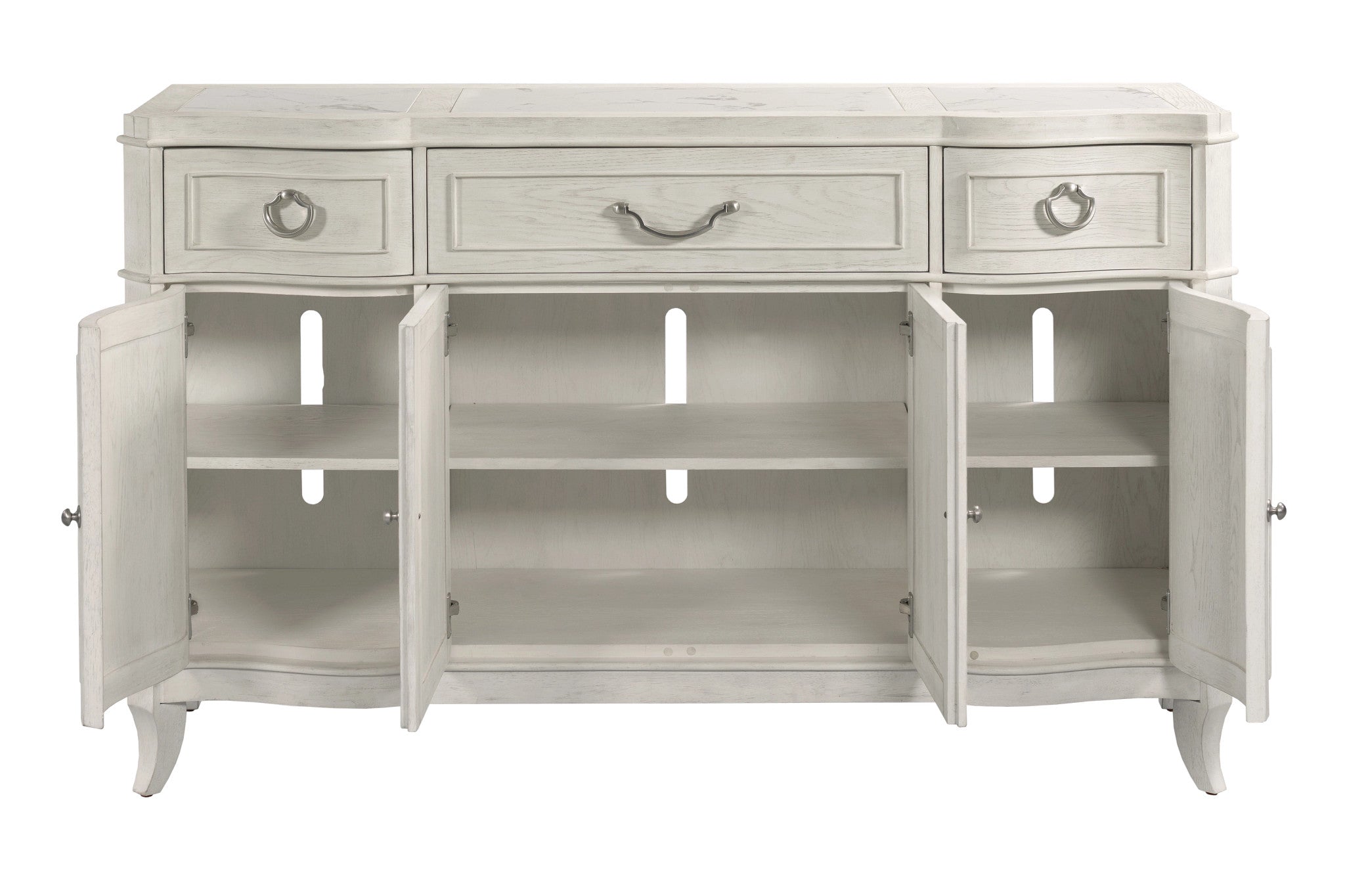 American Drew Harmony Emelie Server in Eggshell