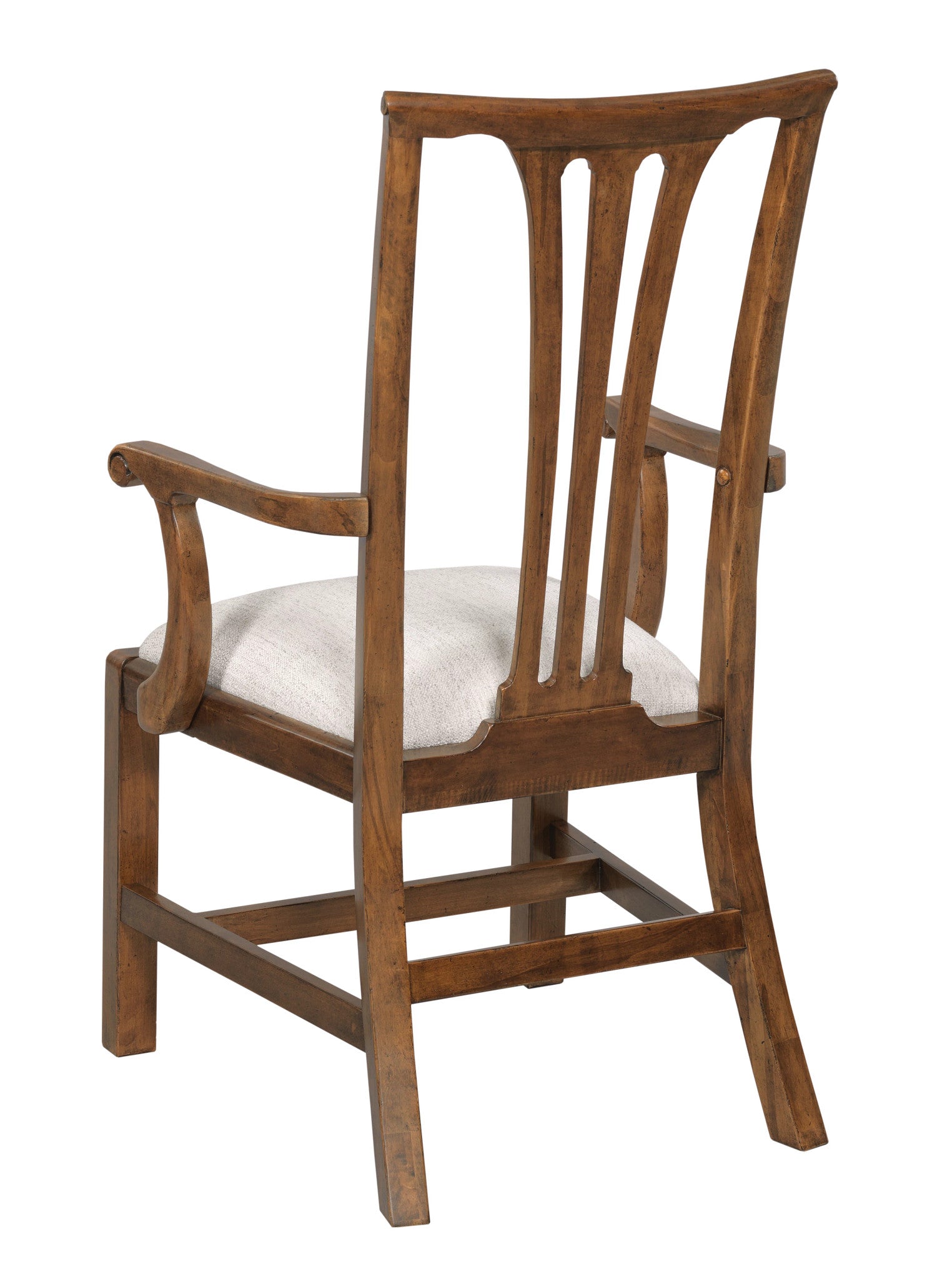Kincaid Furniture Bridgetown Fitts Arm Chair in Heritage Maple