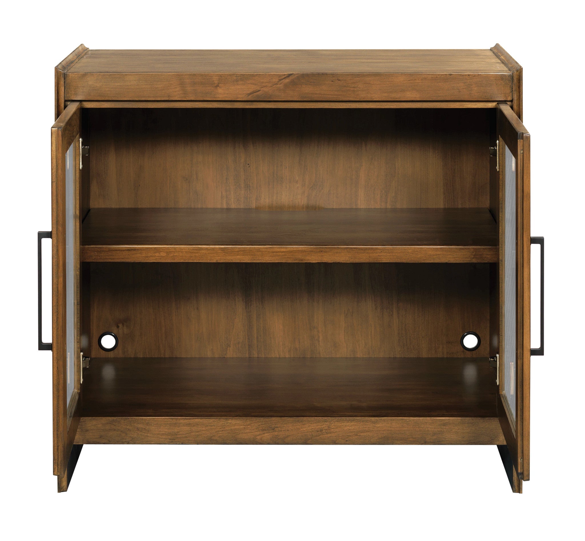 Kincaid Furniture Abode Wagner Two Door Cabinet in Warm Brunette