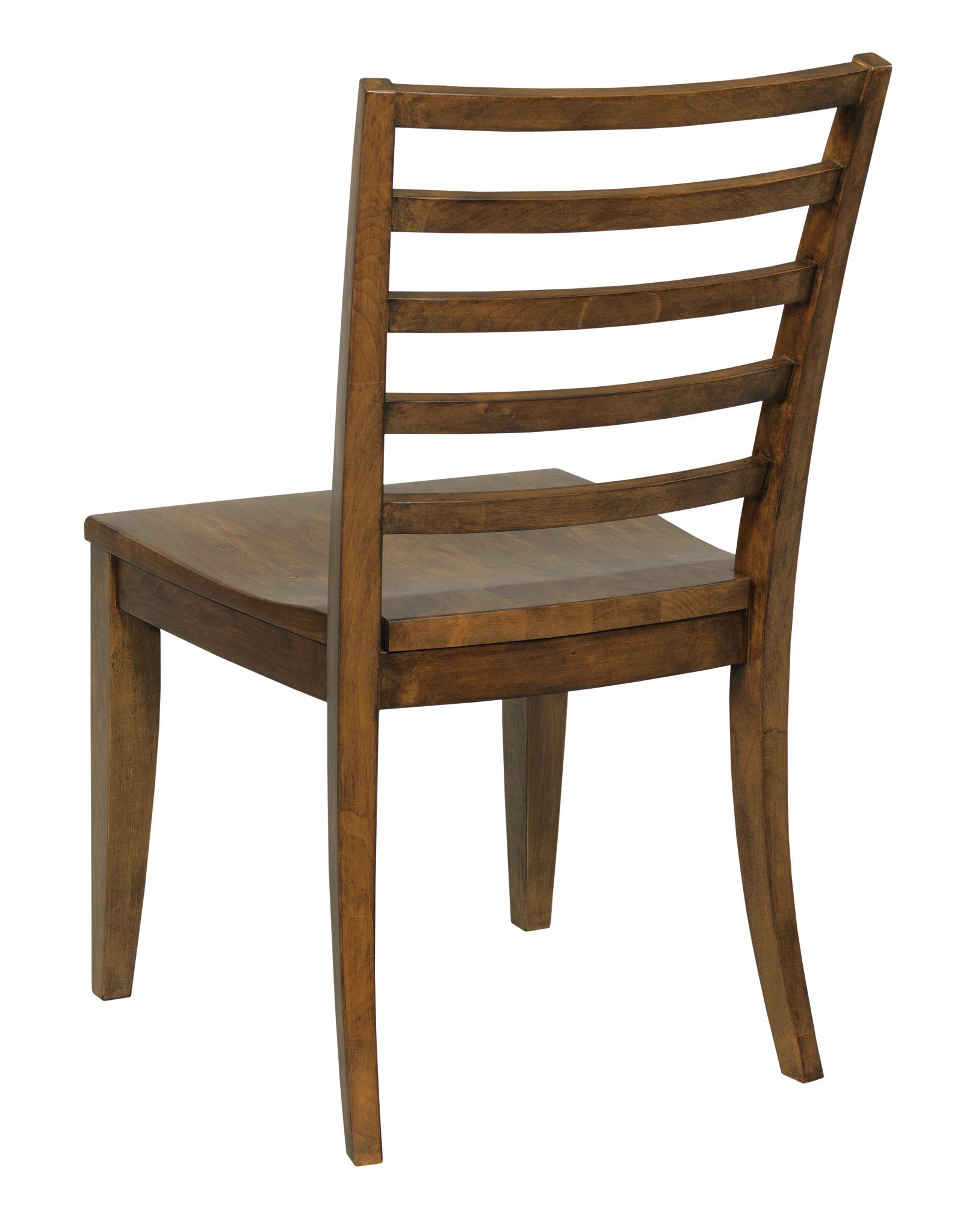 Kincaid Furniture Abode Frisco Ladderback Side Chair in Warm Brunette